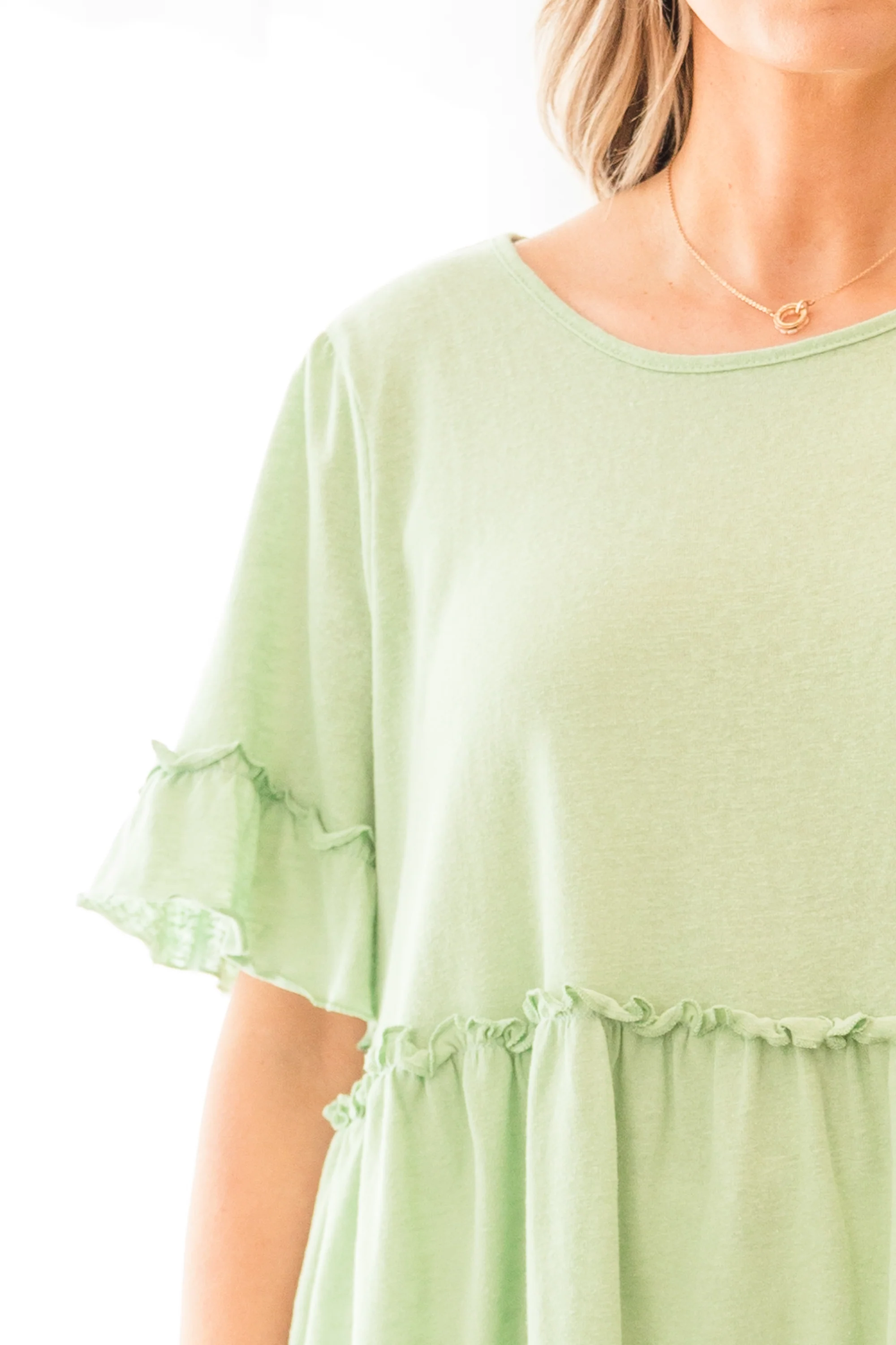 Gettin' Good Top, Green - Image 5
