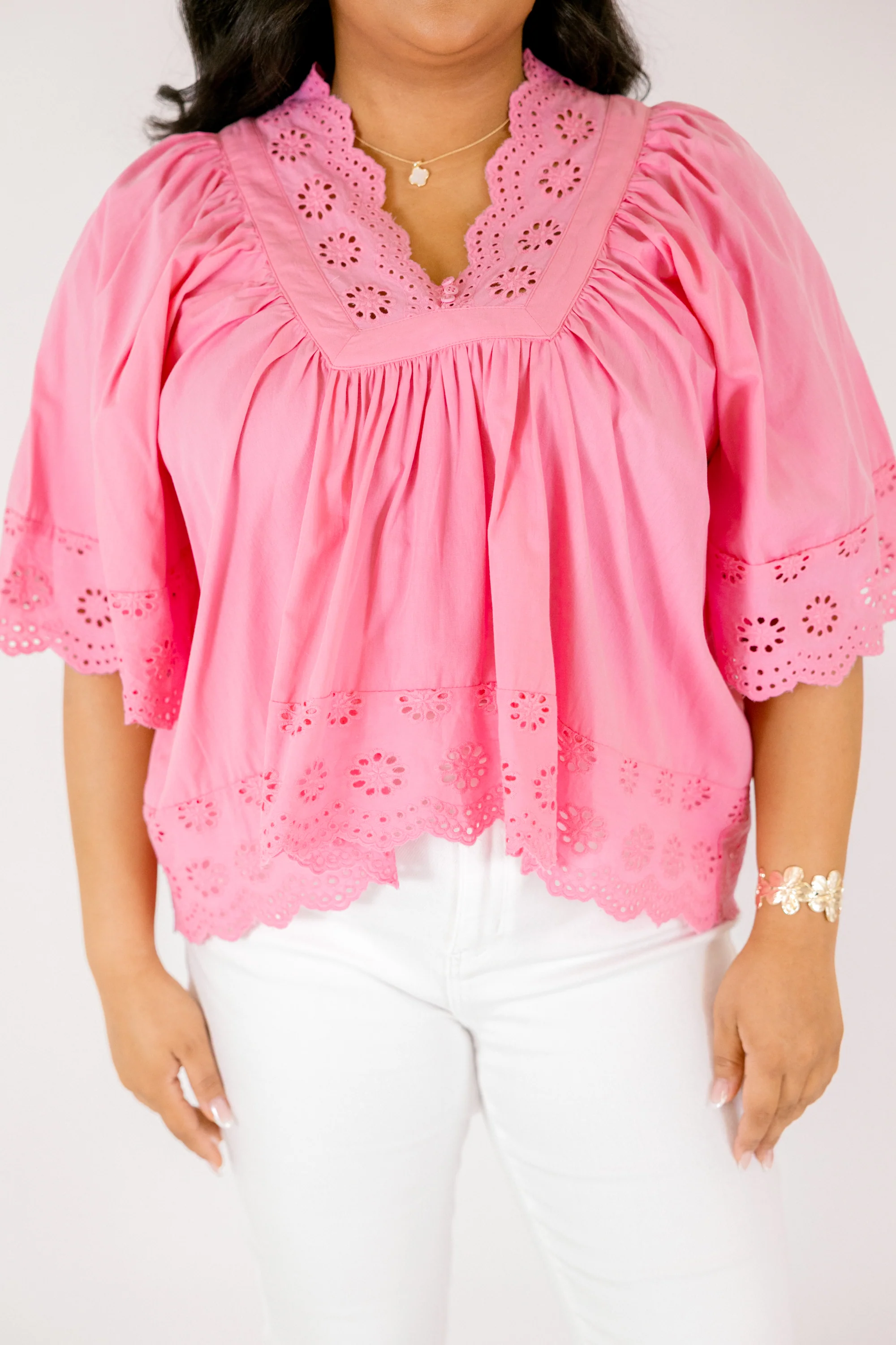 Give It A Moment Top, Pink - Image 5