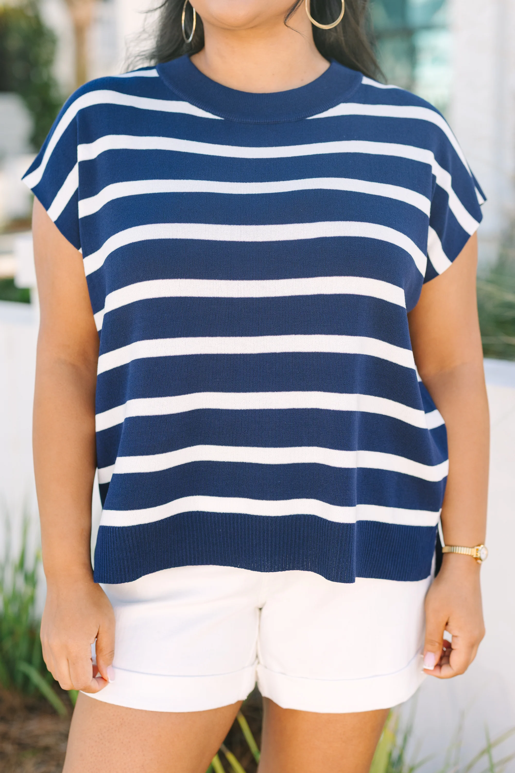 Give Your Best Sweater, Navy - Image 5