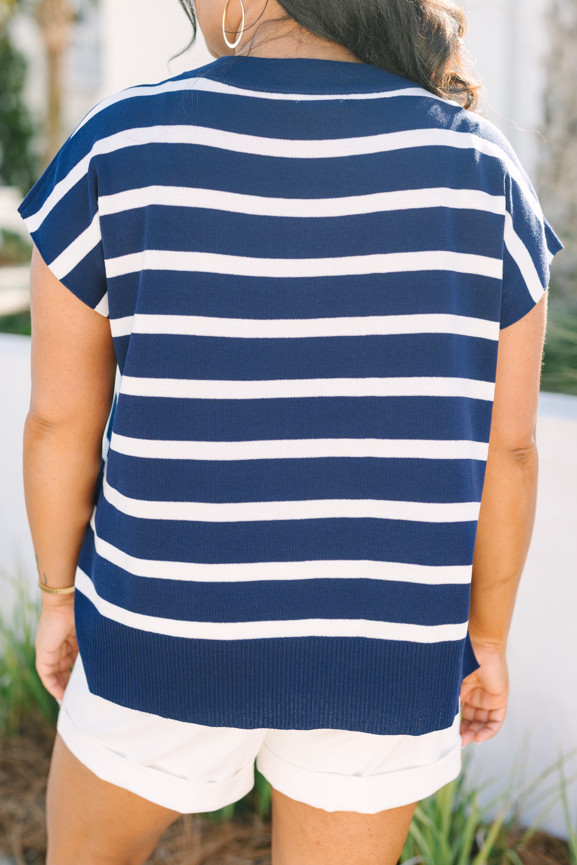 Give Your Best Sweater, Navy - Image 6