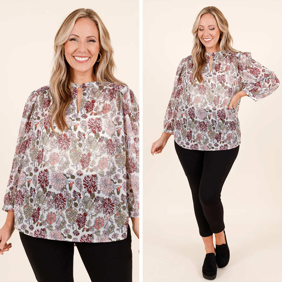 Glamorous Gal Top, Ivory - Image 6