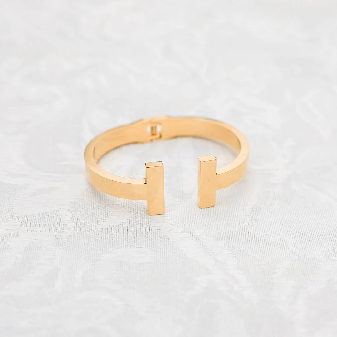 Golden Glory Cuff Bracelet, Gold - Image 5