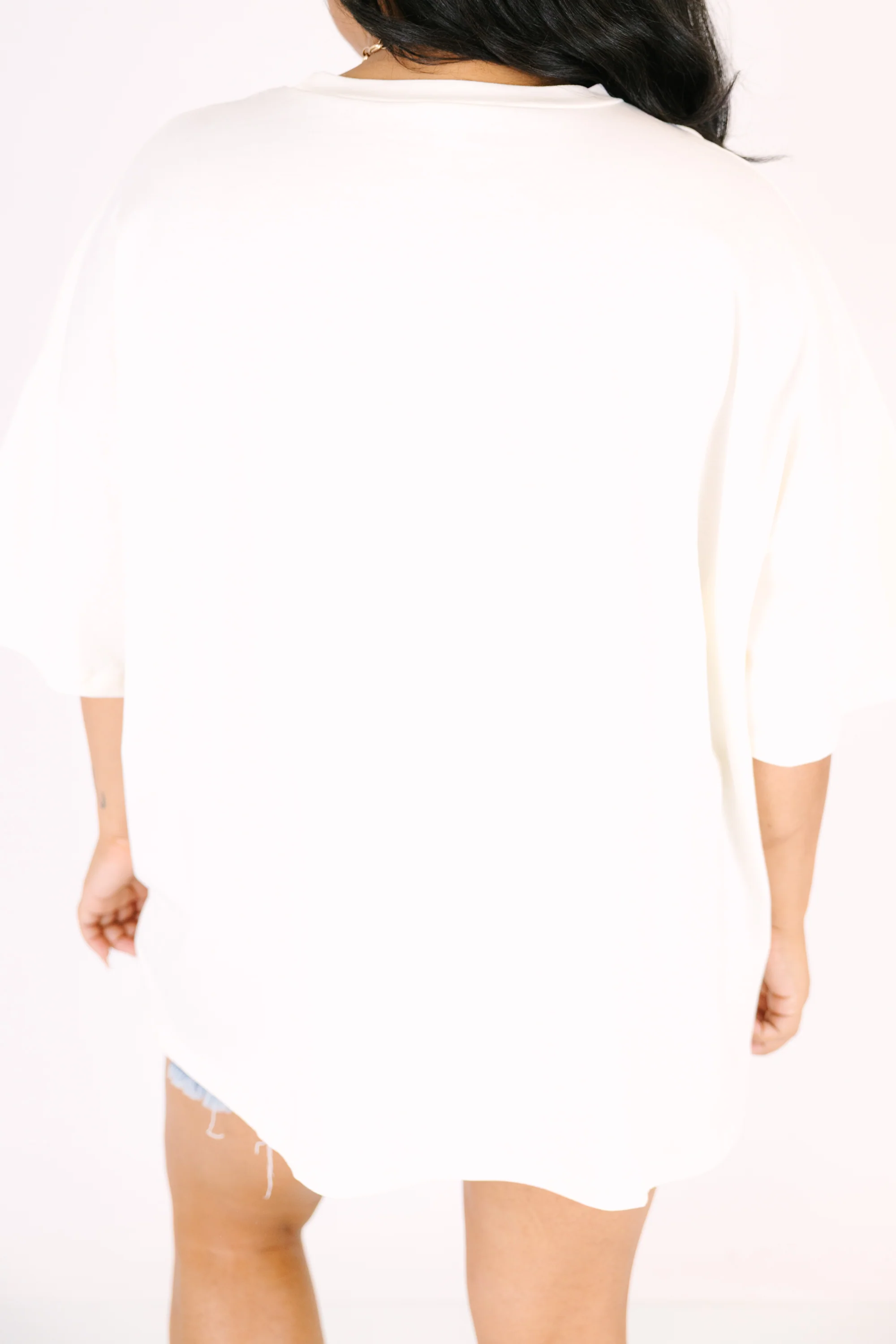 Good Day to You Boyfriend Tee, Ivory - Image 5