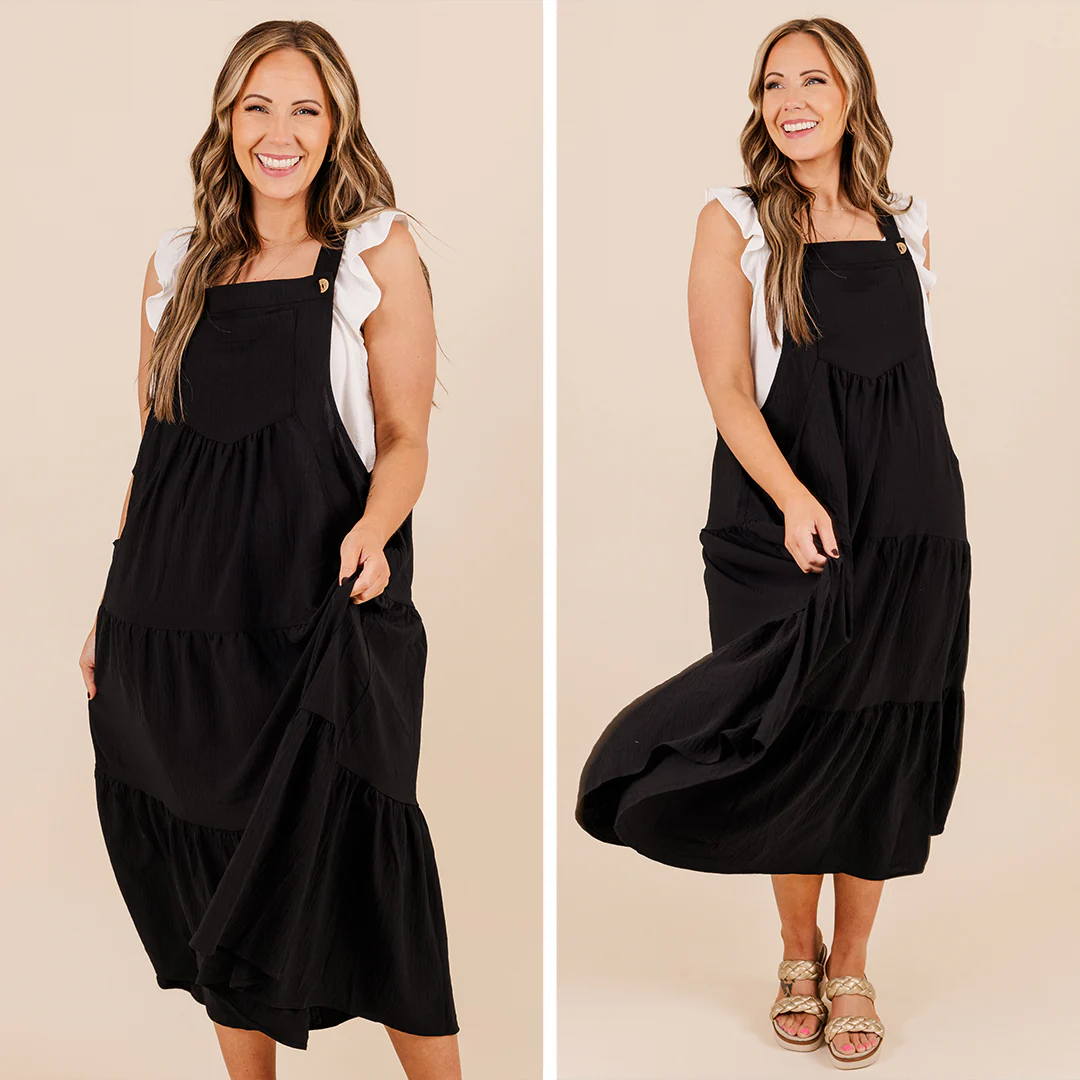 Got To Dance Dress, Black - Image 6