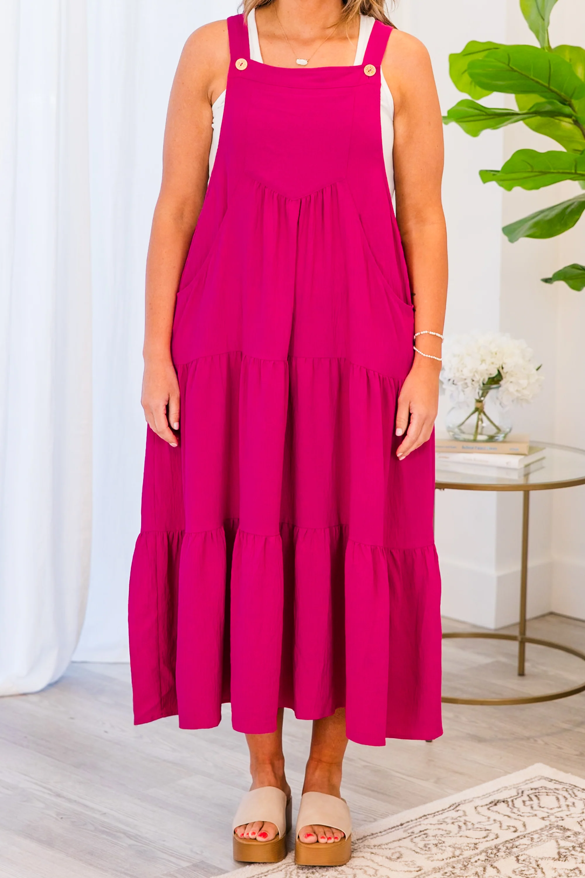 Got To Dance Dress, Wildberry - Image 4