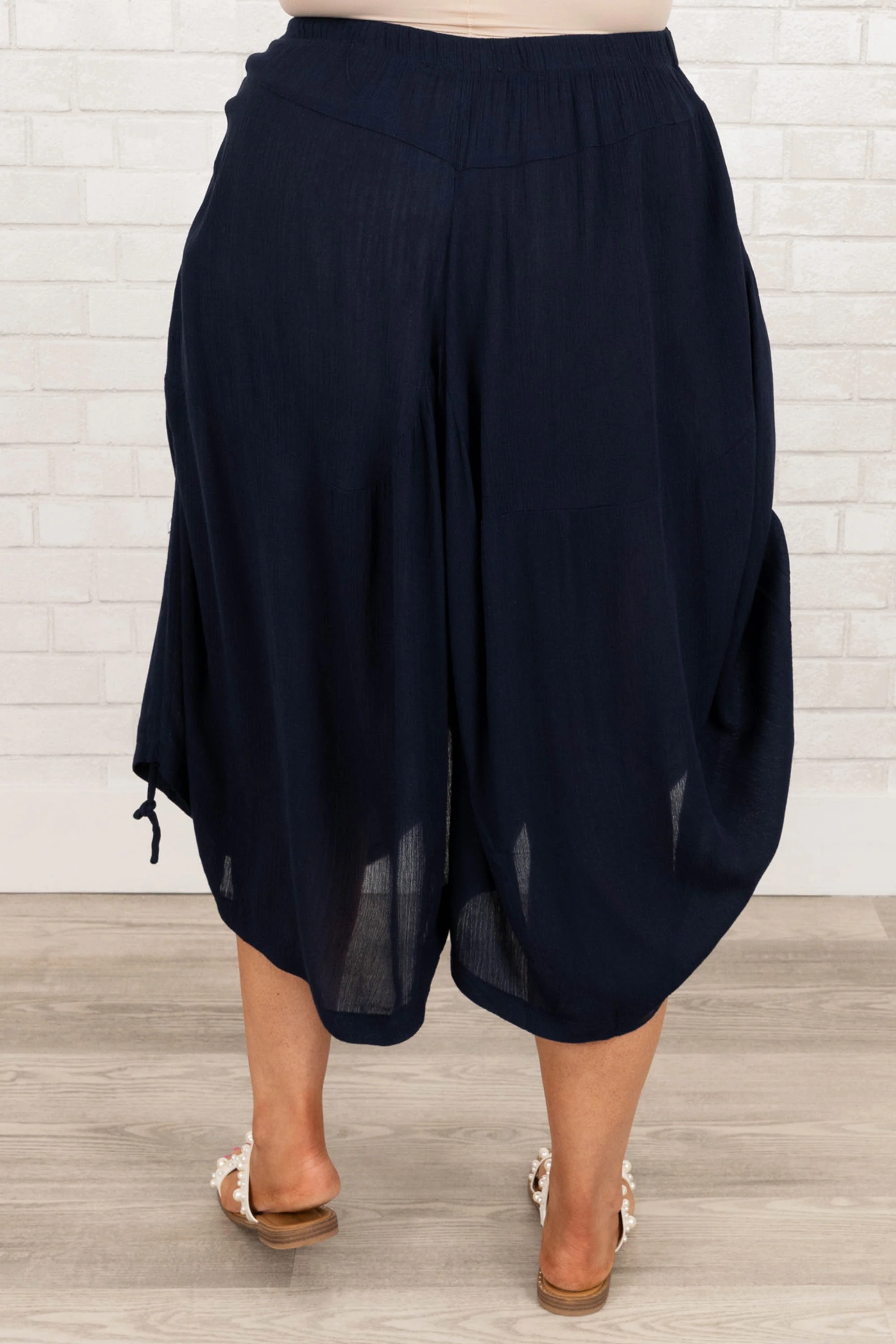 Harlow Gold Pants, Navy - Image 5