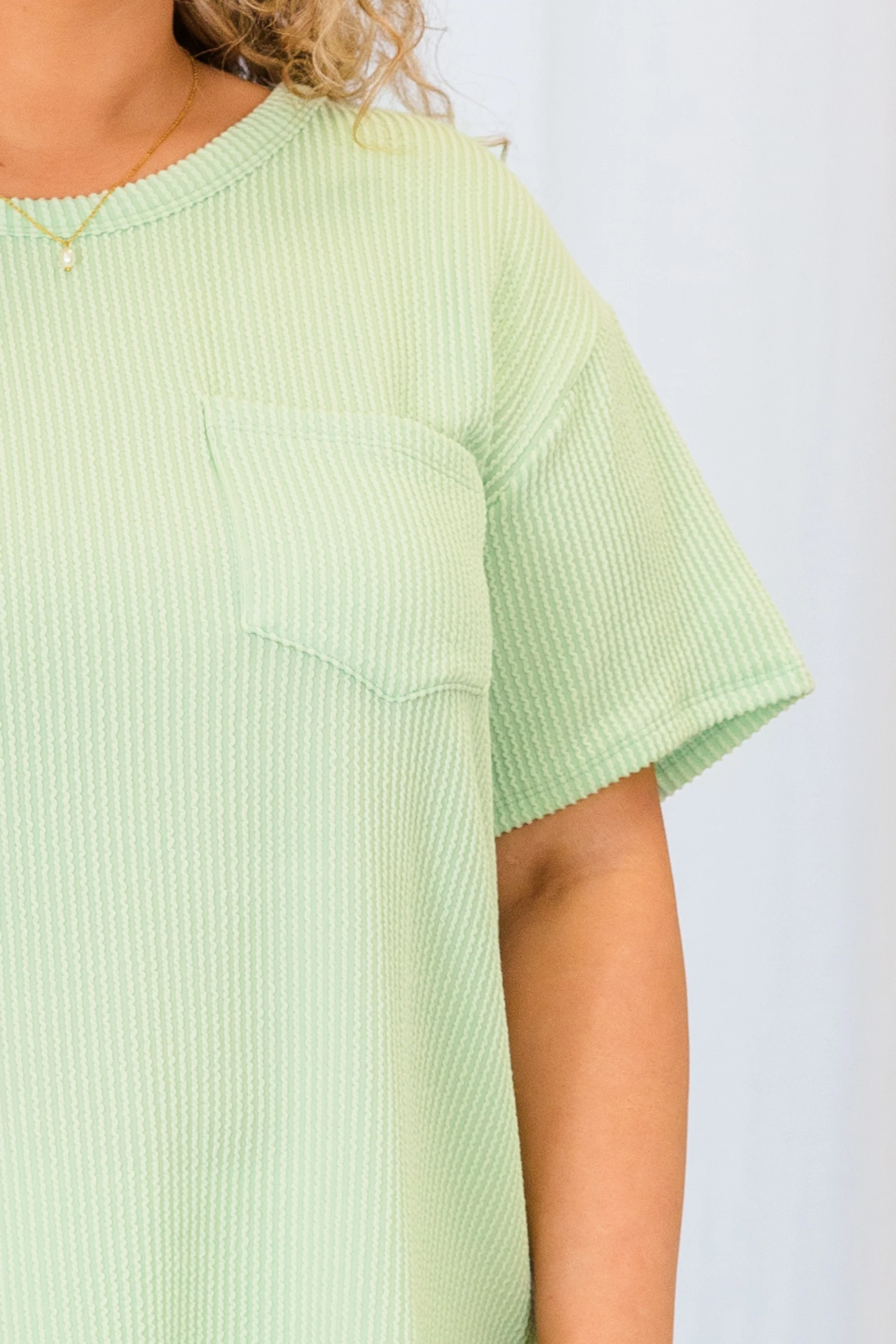 Headliner Top, Mint - Image 4