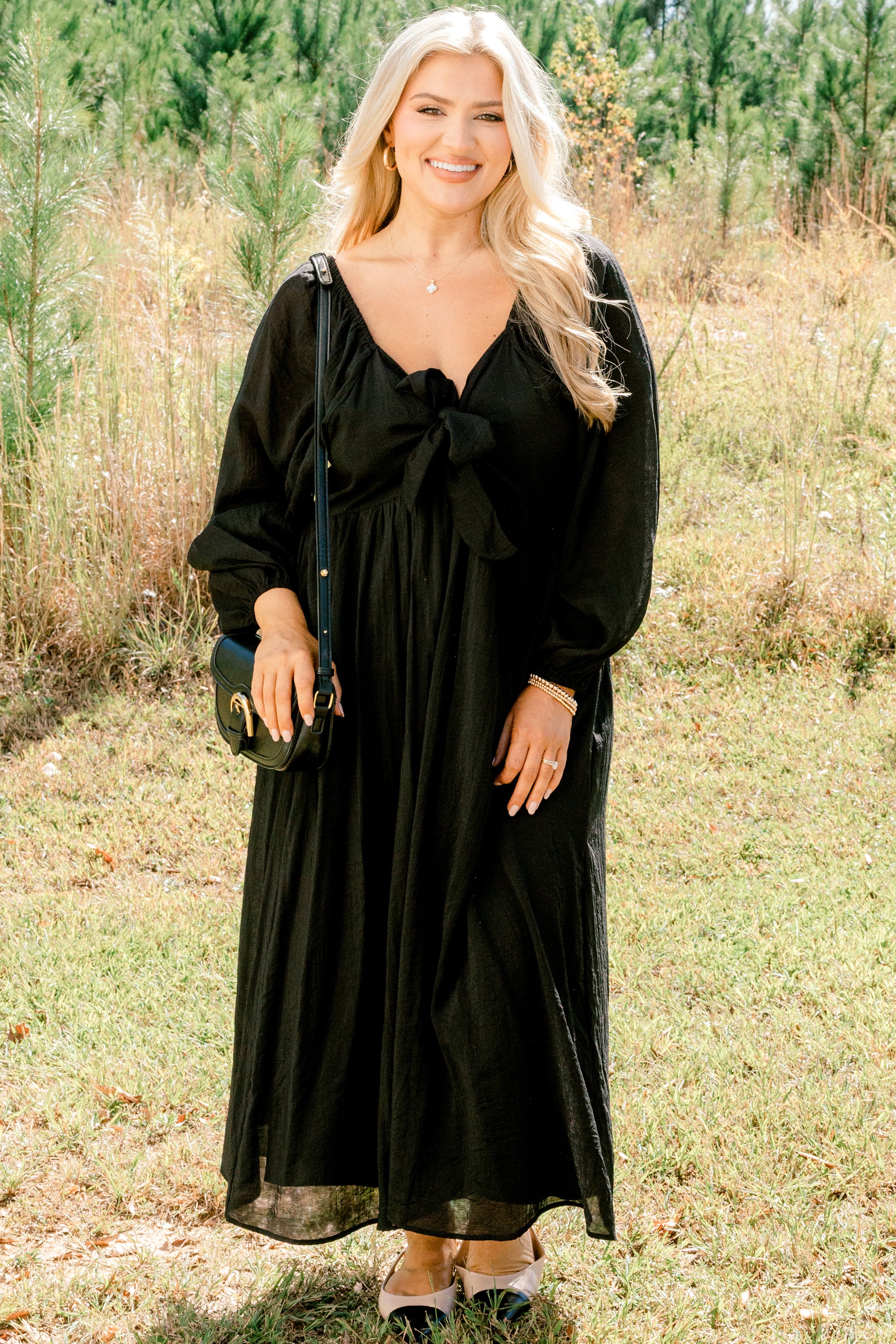 Heard It All Before Dress, Black - Image 2