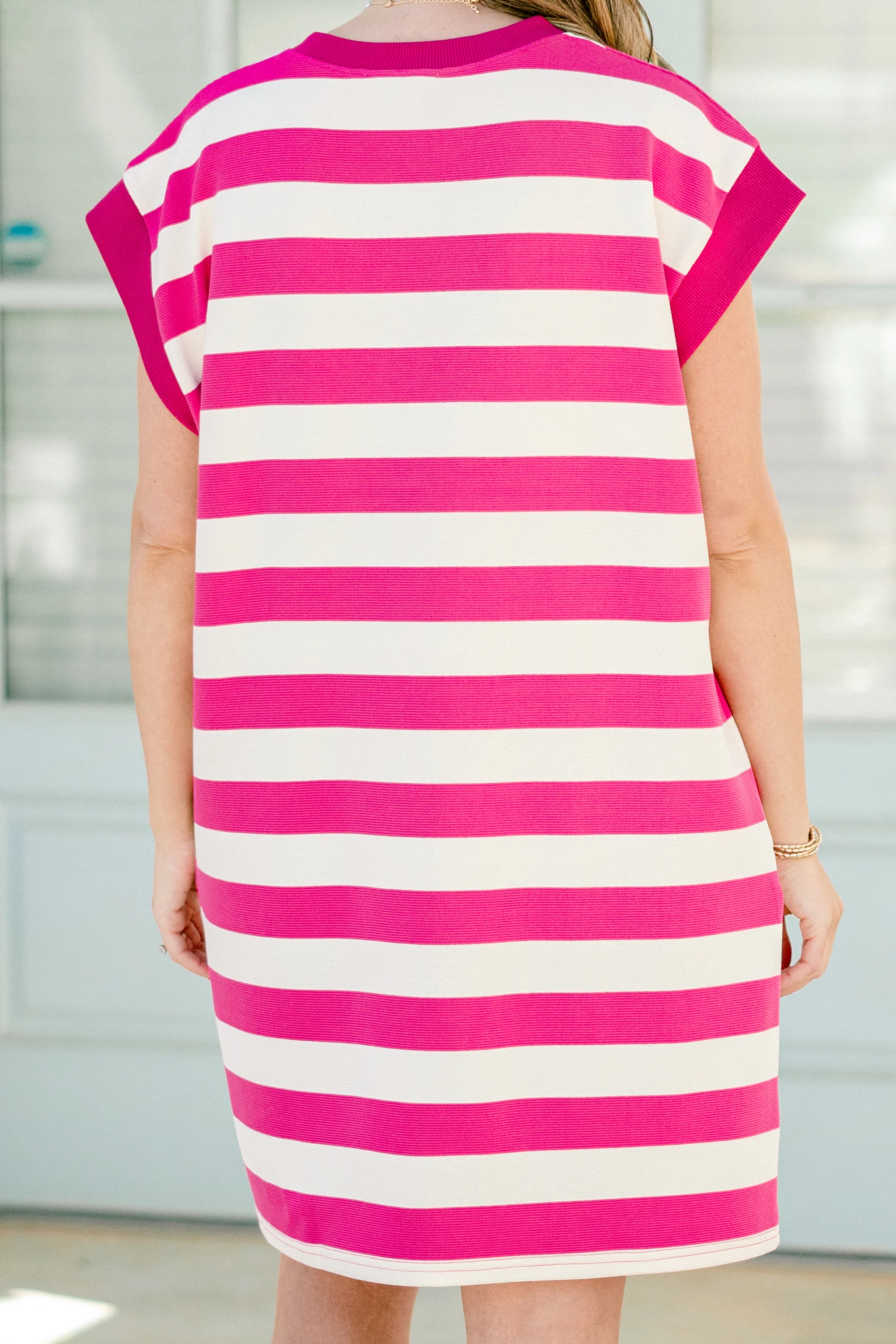 I Don't Wanna Be Dress, Hot Pink - Image 6