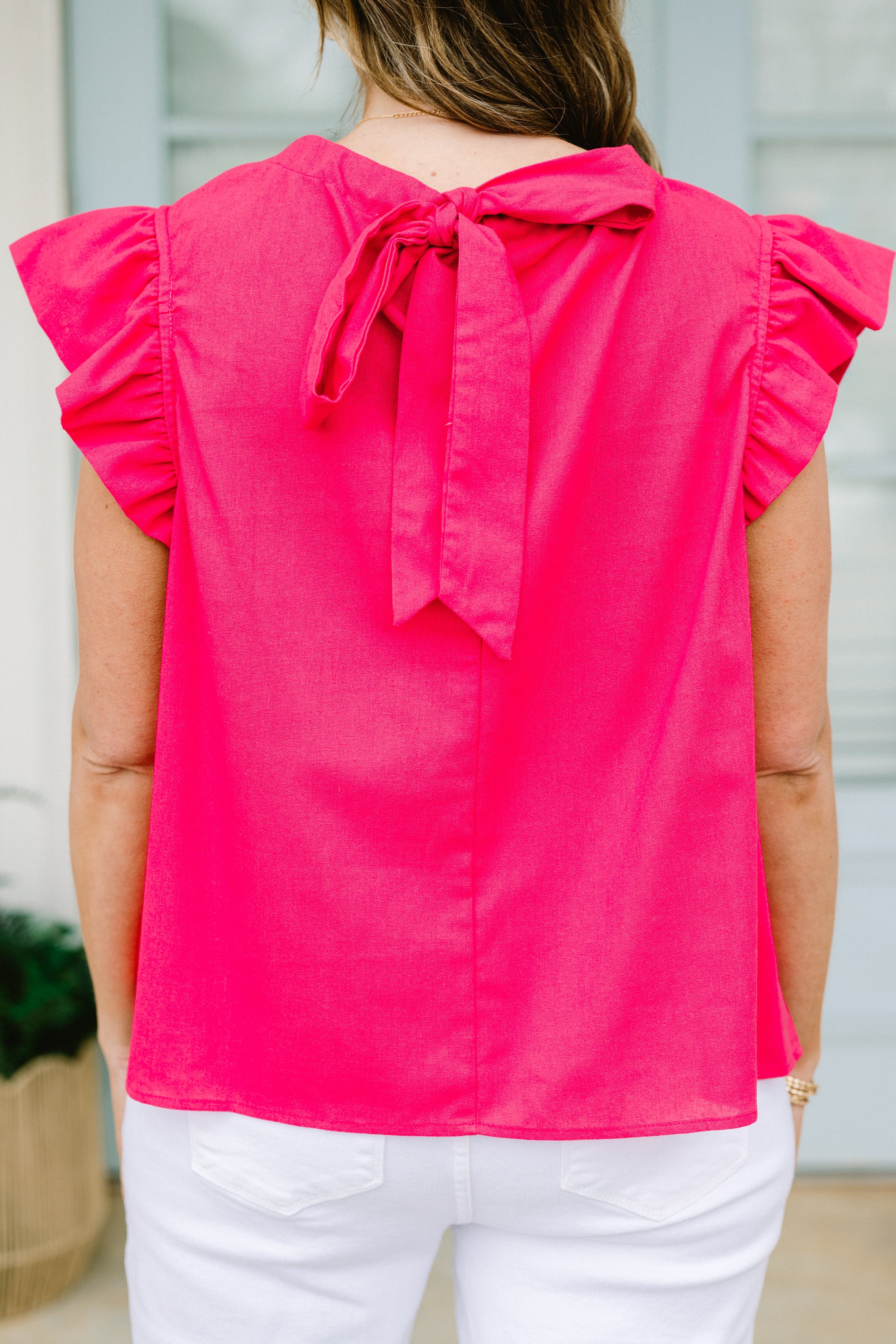 I Was Just Saying Top, Pink - Image 6