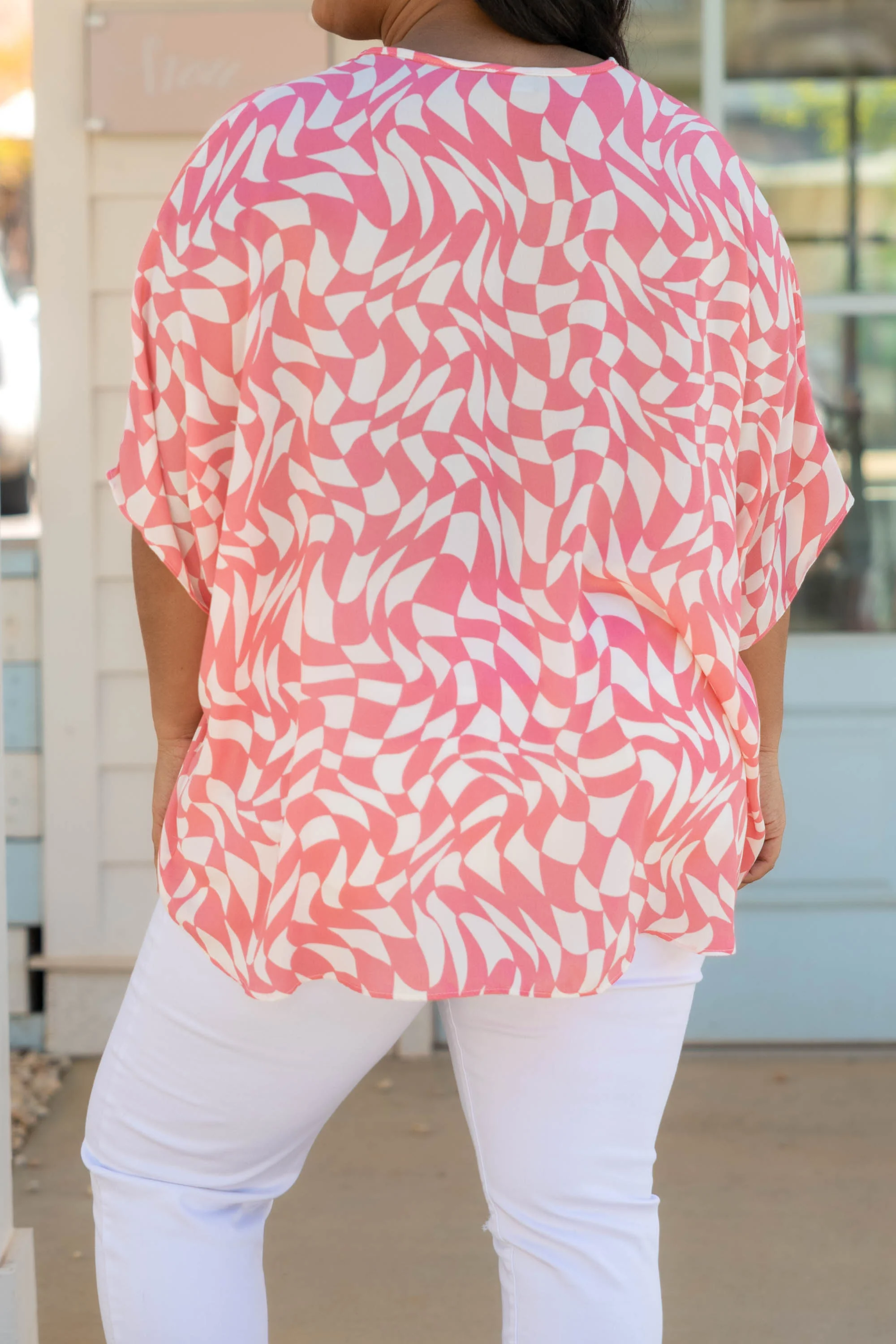 If I Never Knew You Top, Pink-White - Image 5