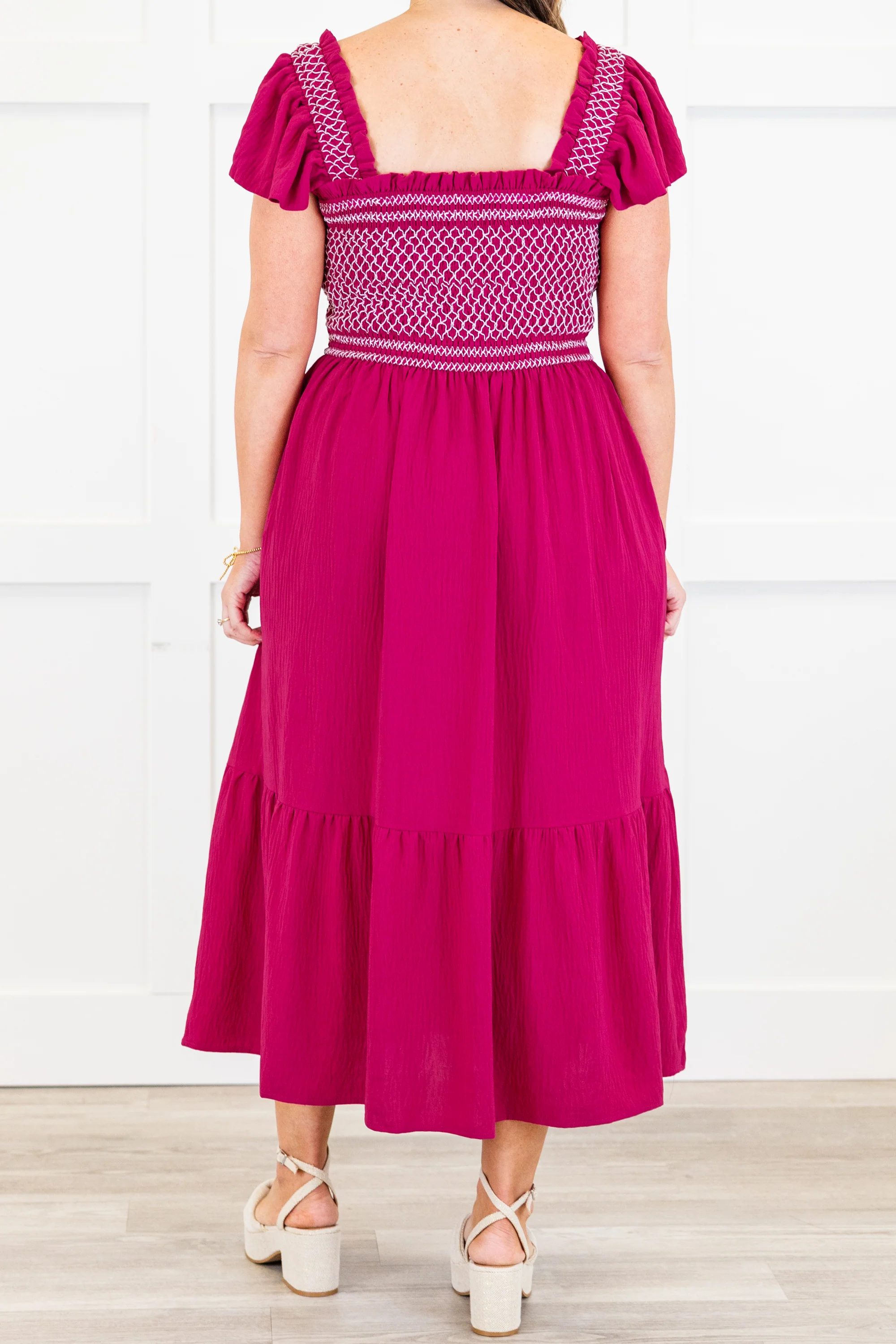 If You Cared Enough Dress, Wildberry - Image 6