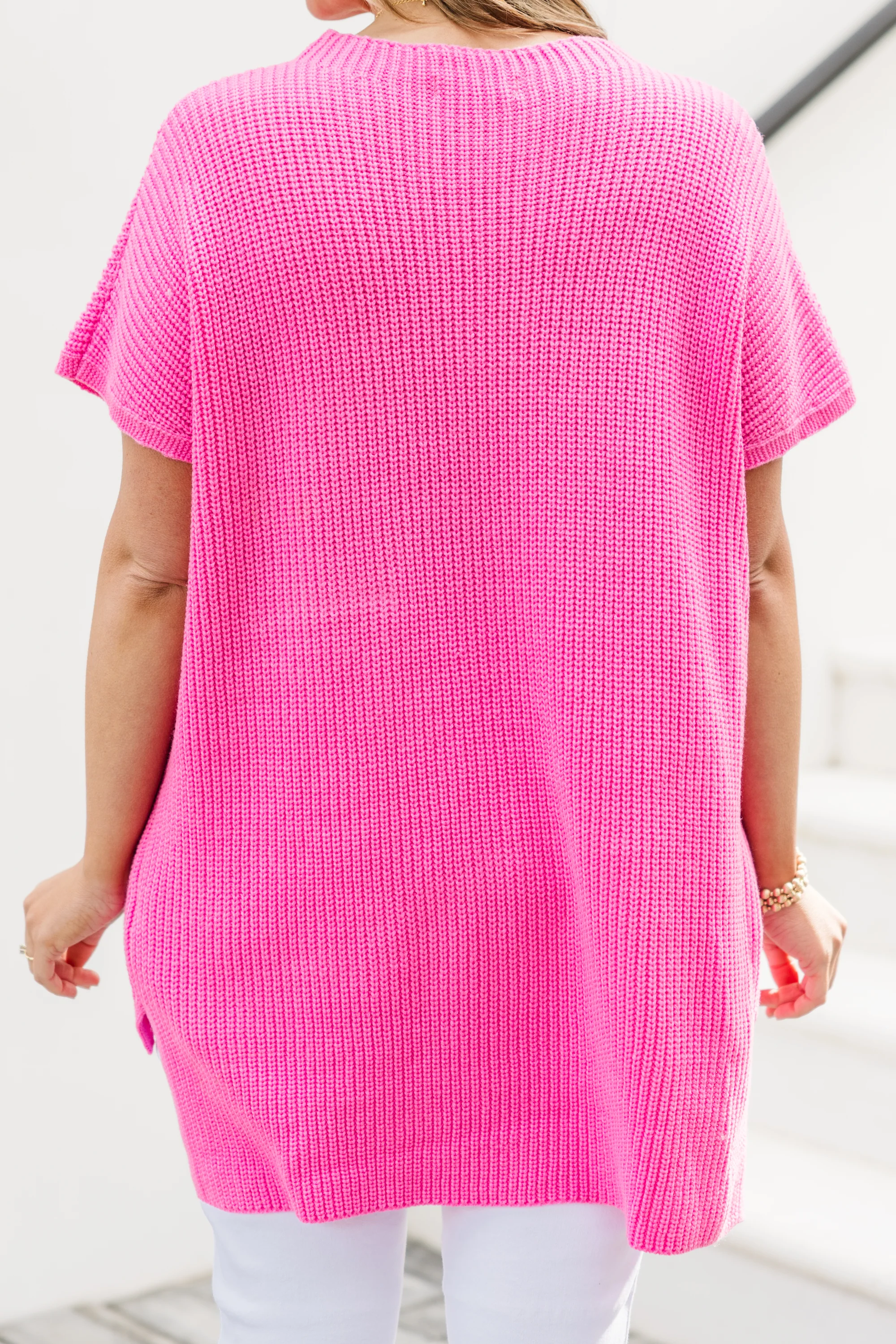 Imagine My World Sweater, Bubblegum - Image 6