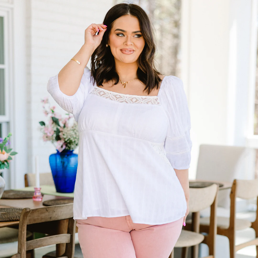 Imperial Love Top, Sea Salt - Image 7