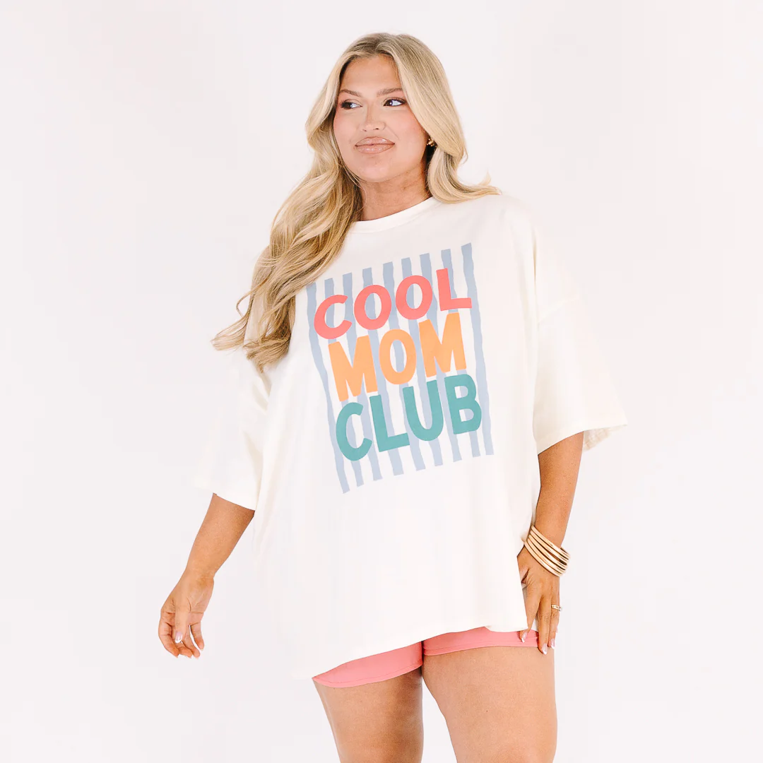 In the Club Boyfriend Tee, Ivory - Image 7