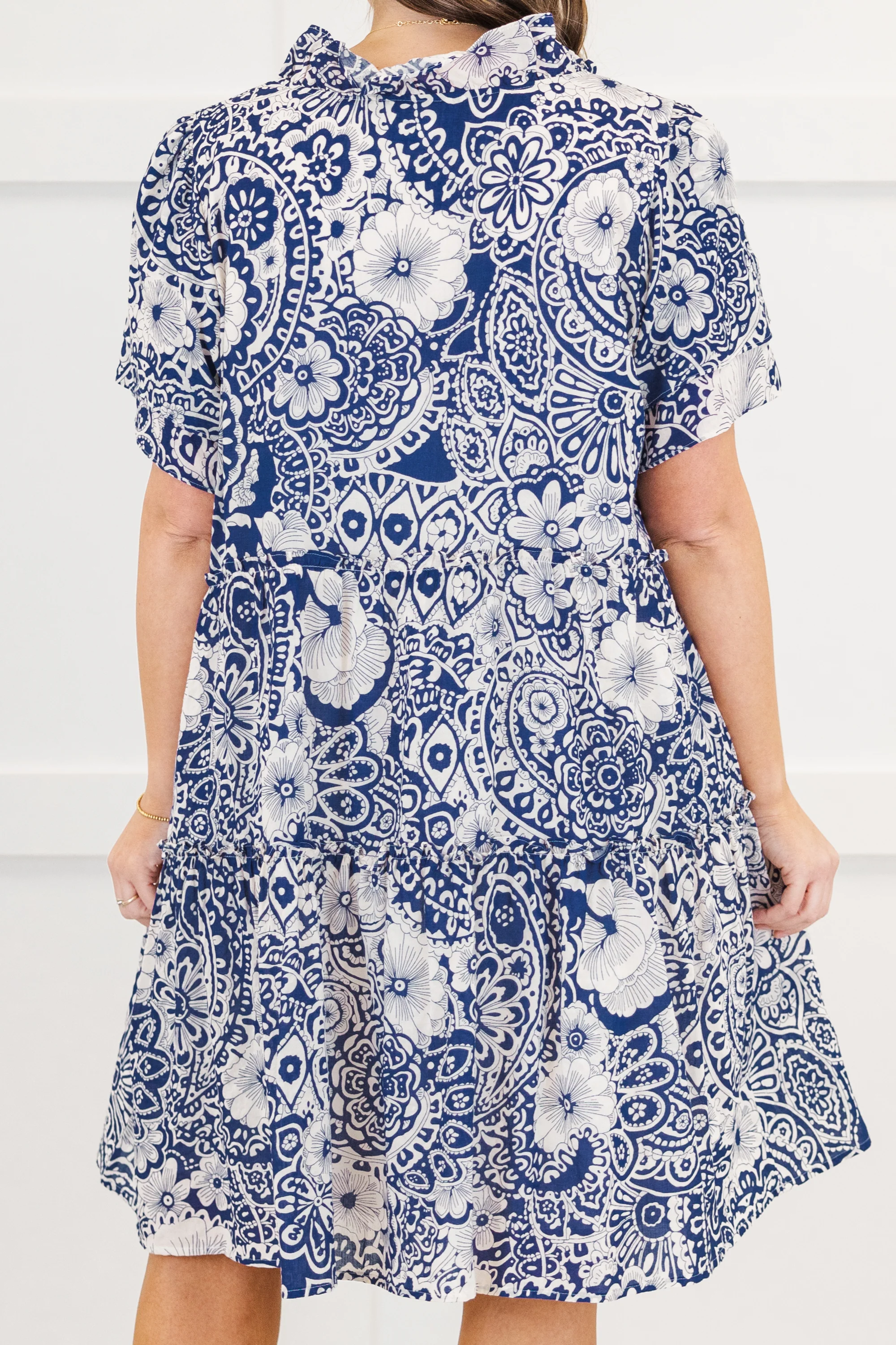 Into the Field Dress, Navy - Image 6