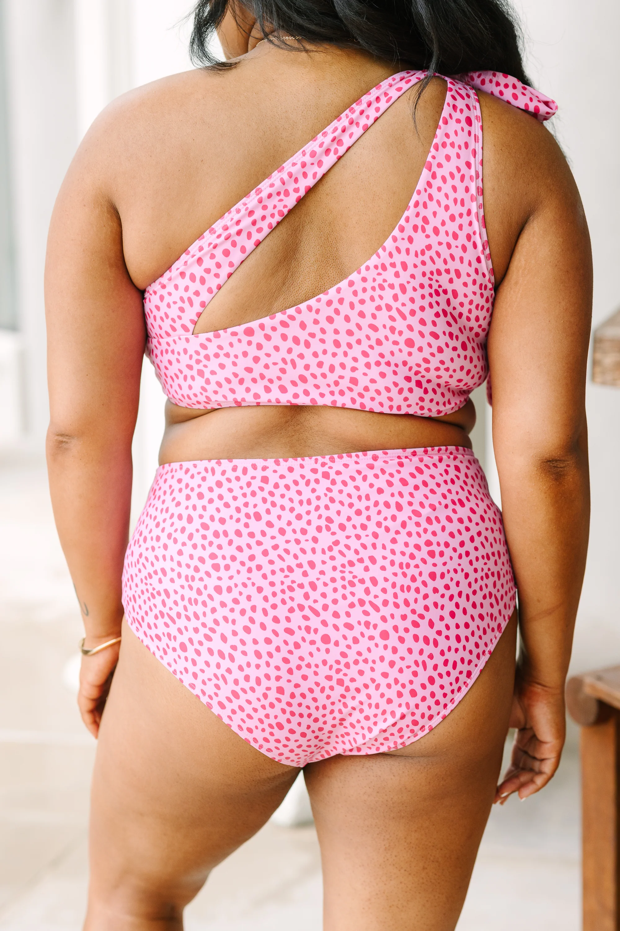 Island Allure Swim Top, Pink Dot - Image 7