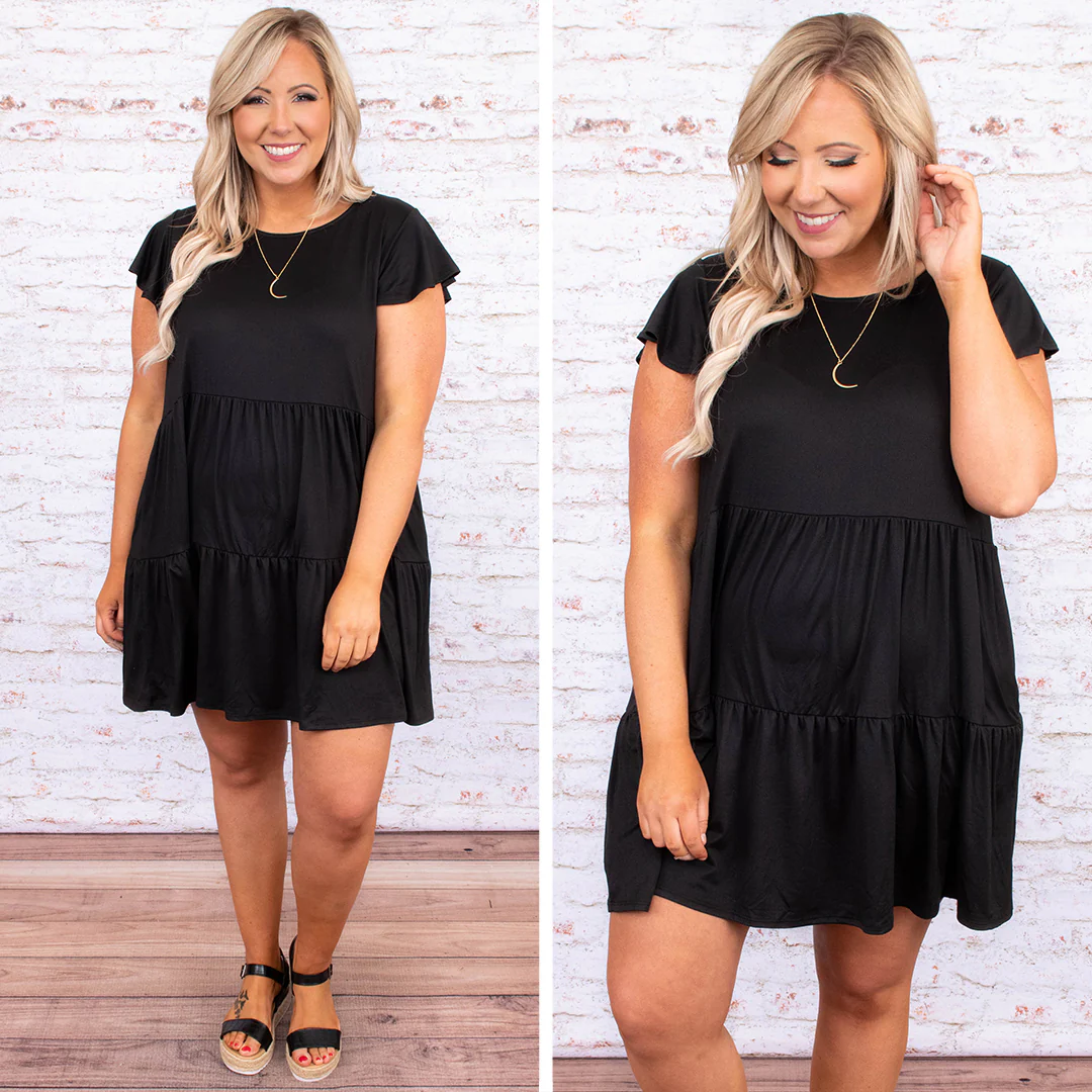 It's Been Sweet Dress, Black - Image 6