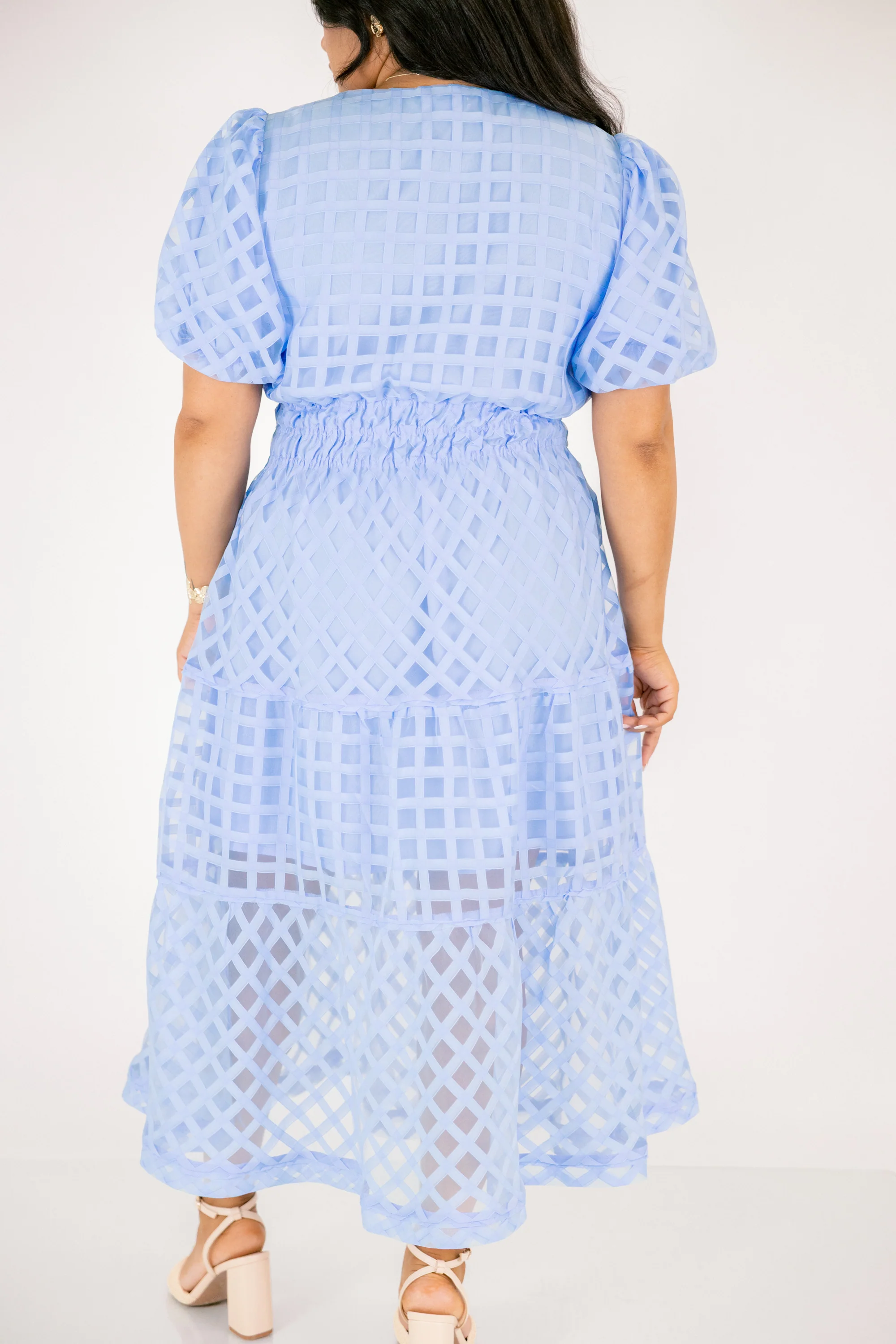 Just Because Dress, Pastel Blue - Image 7