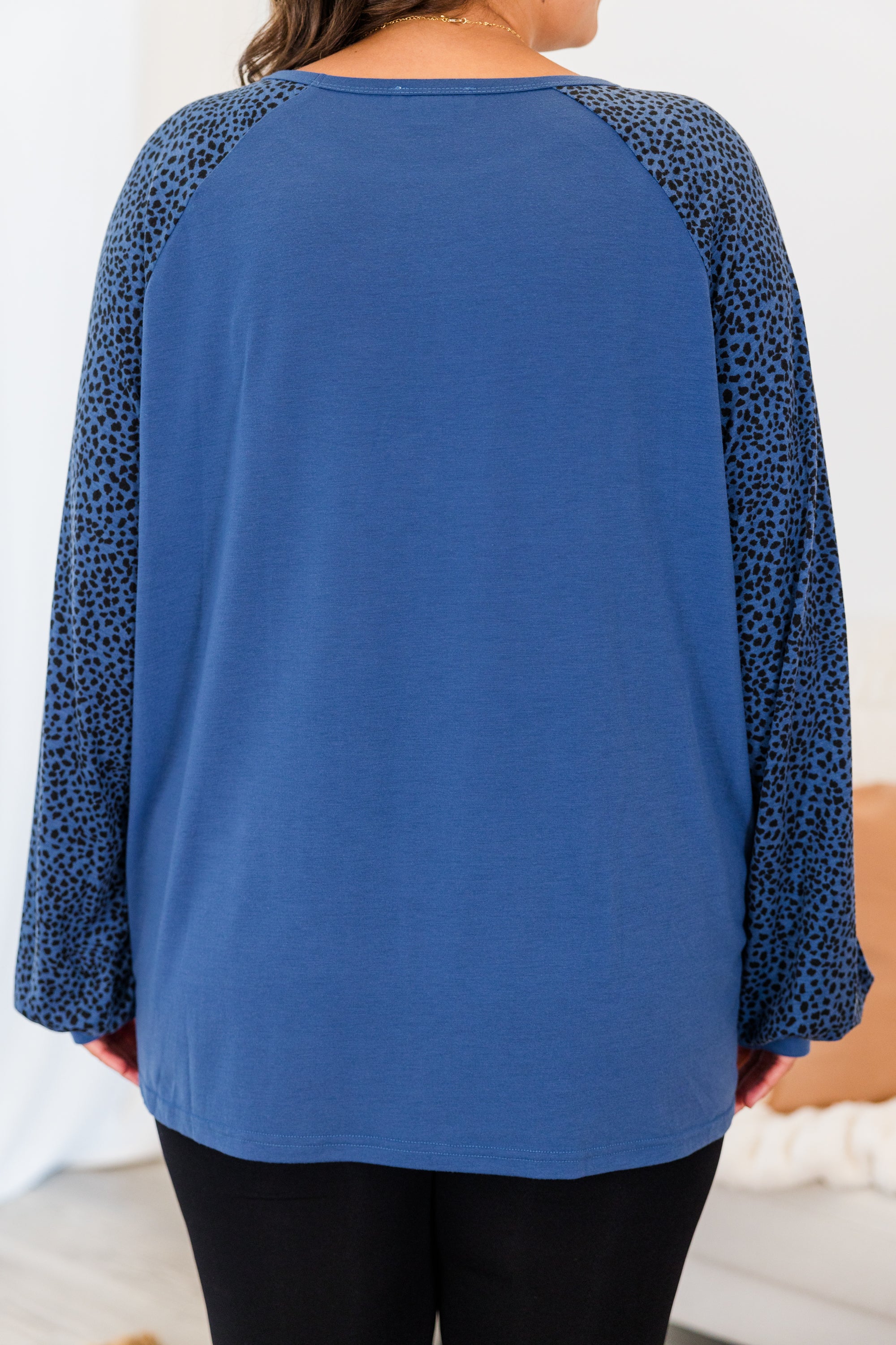 Keep Cool And Calm Top, Blue - Image 6