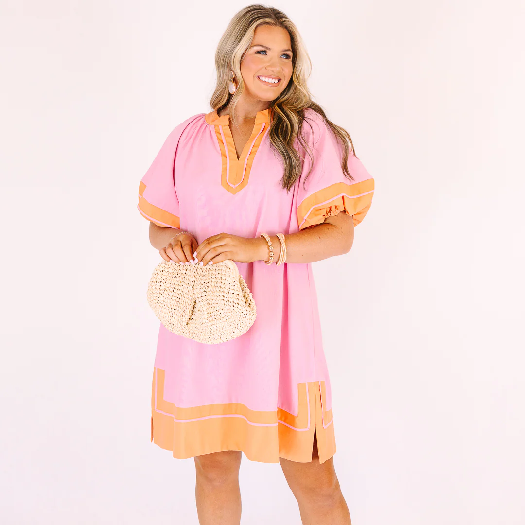 Keep Me Company Dress, Pink - Image 8