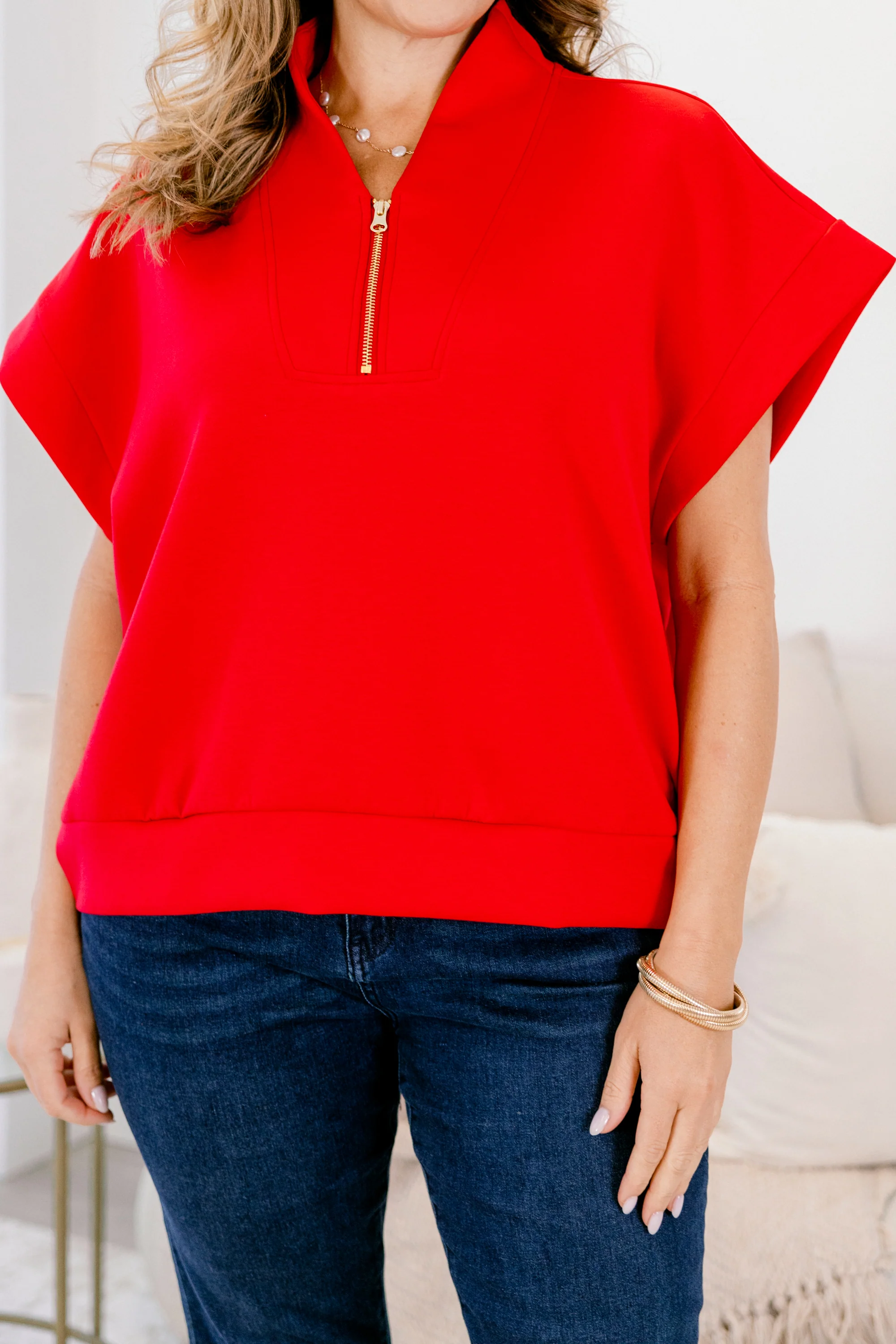 Keepin' It Simple Top, Ruby - Image 5