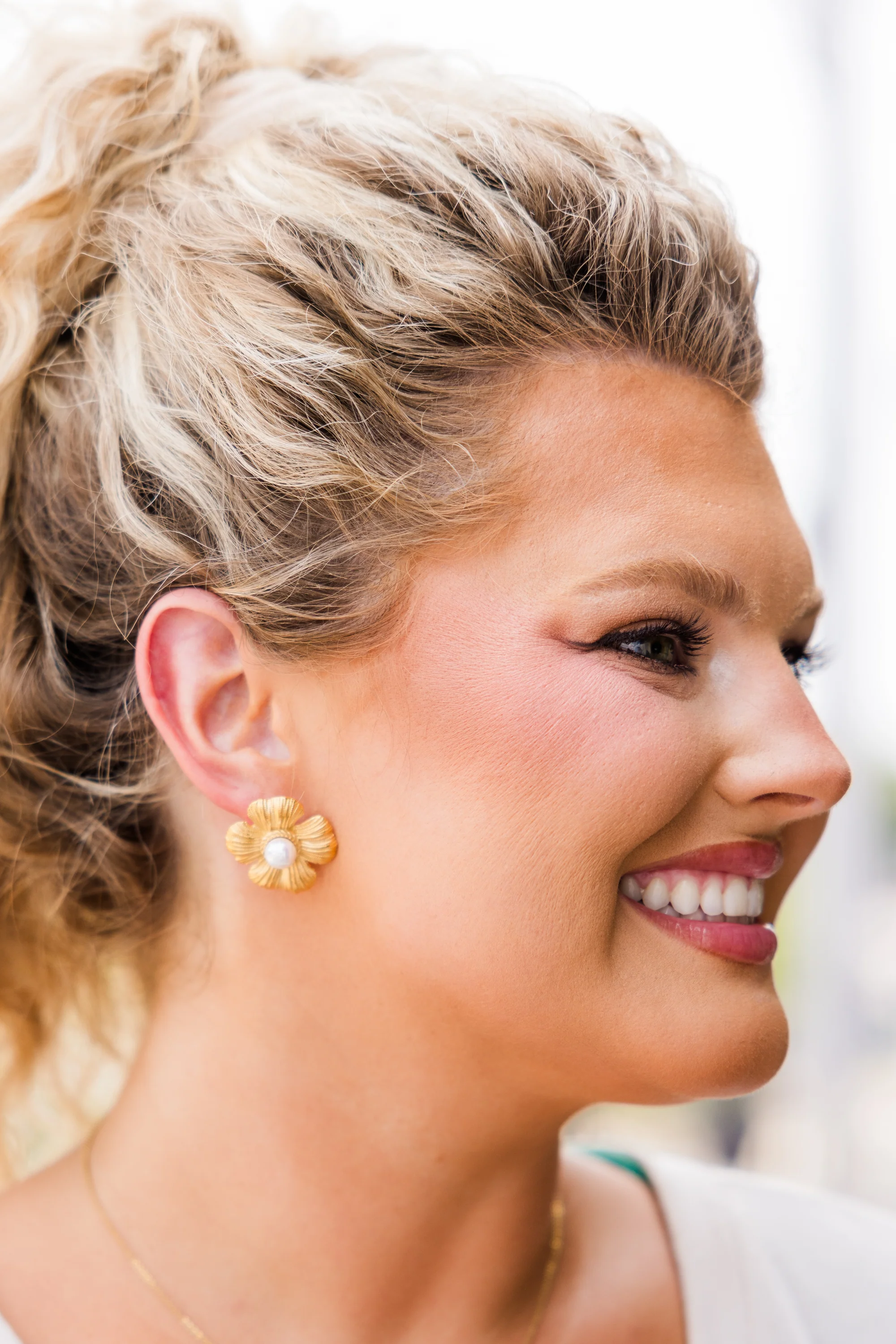 Lauren Kenzie: My Favorite Hello Earrings, Gold - Image 2