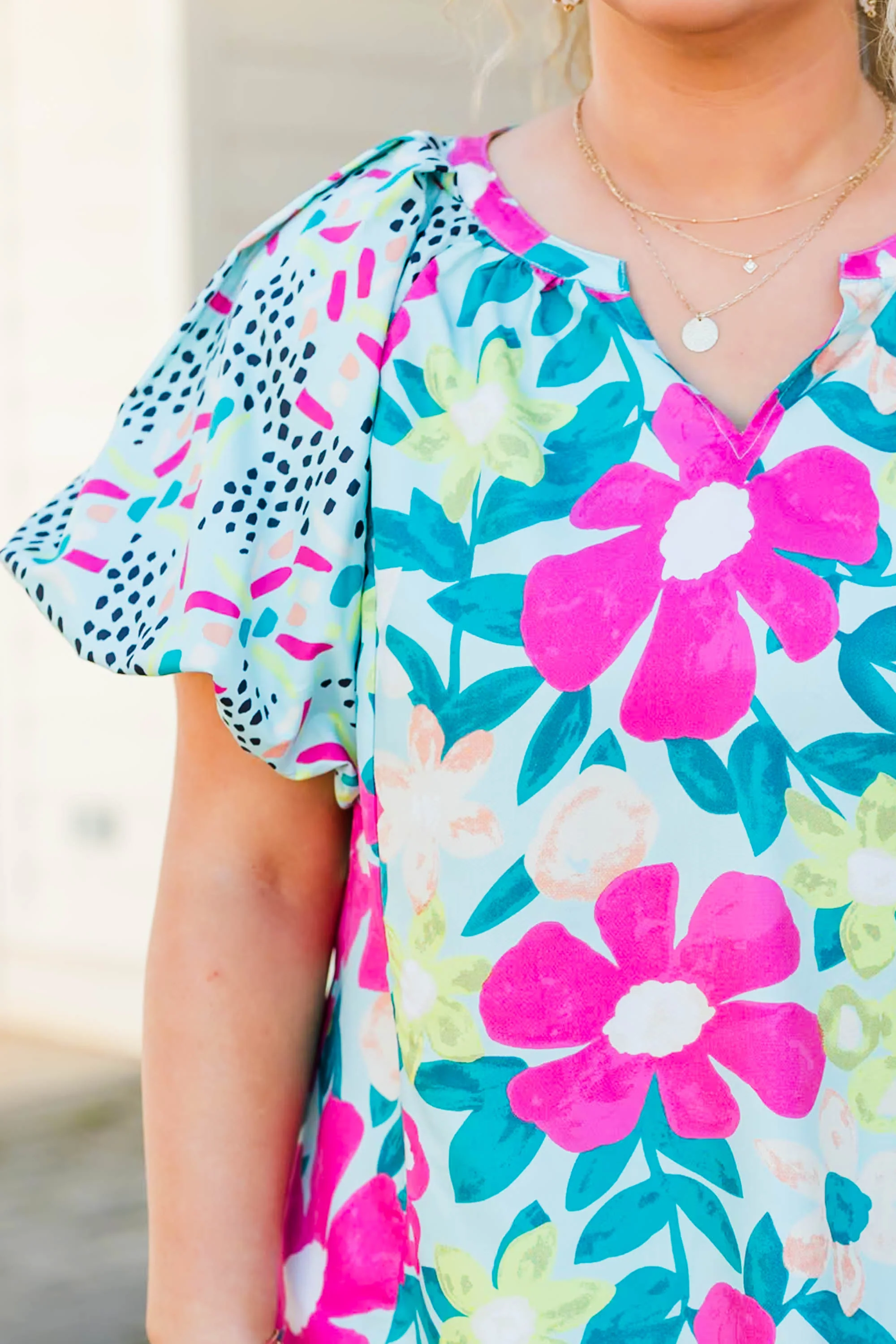 Layla Top, Mint - Image 4