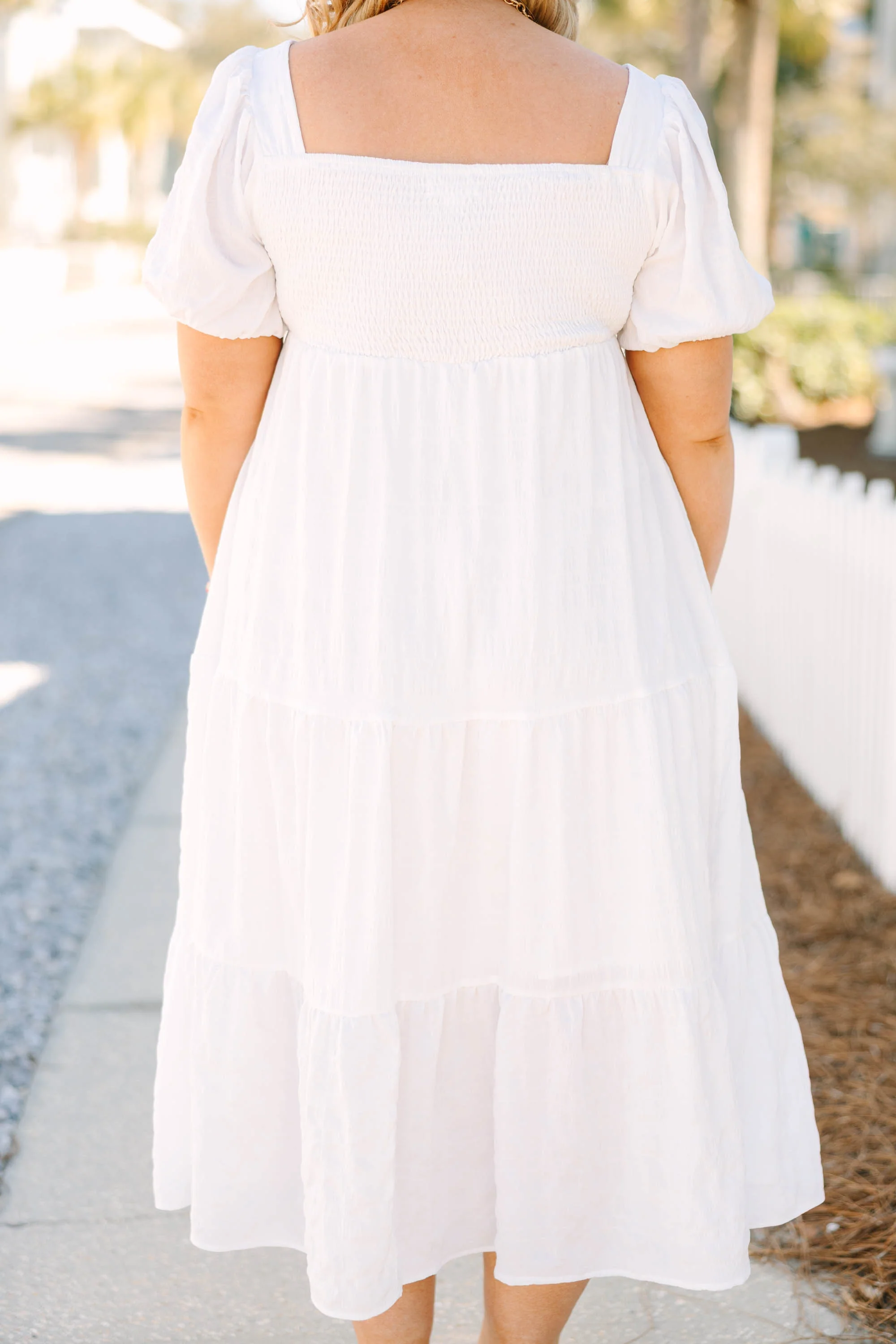 Let's Get Away Dress, White - Image 6