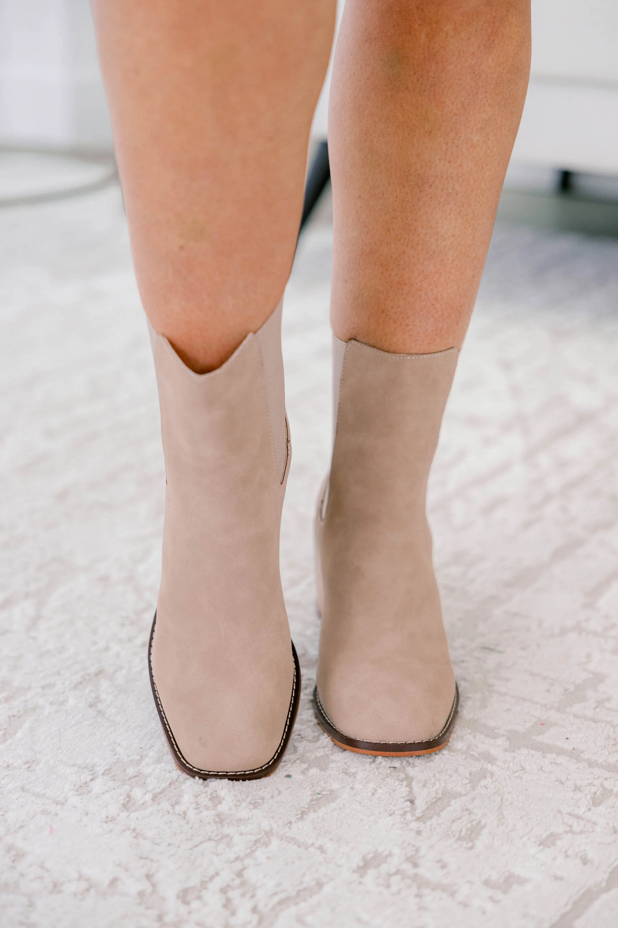 Line It Up Booties, Cedar Wood - Image 4
