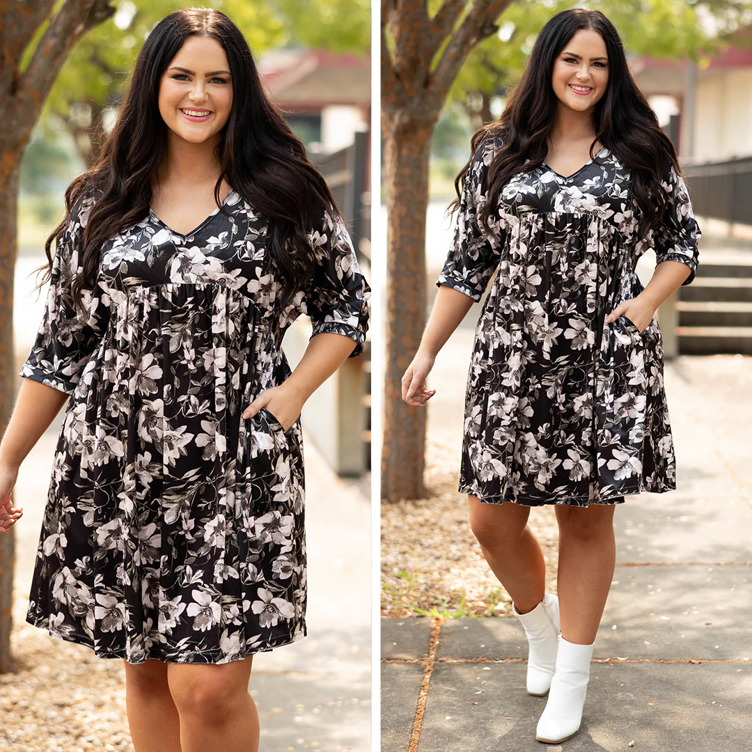 Living So Free Dress, Black - Image 6