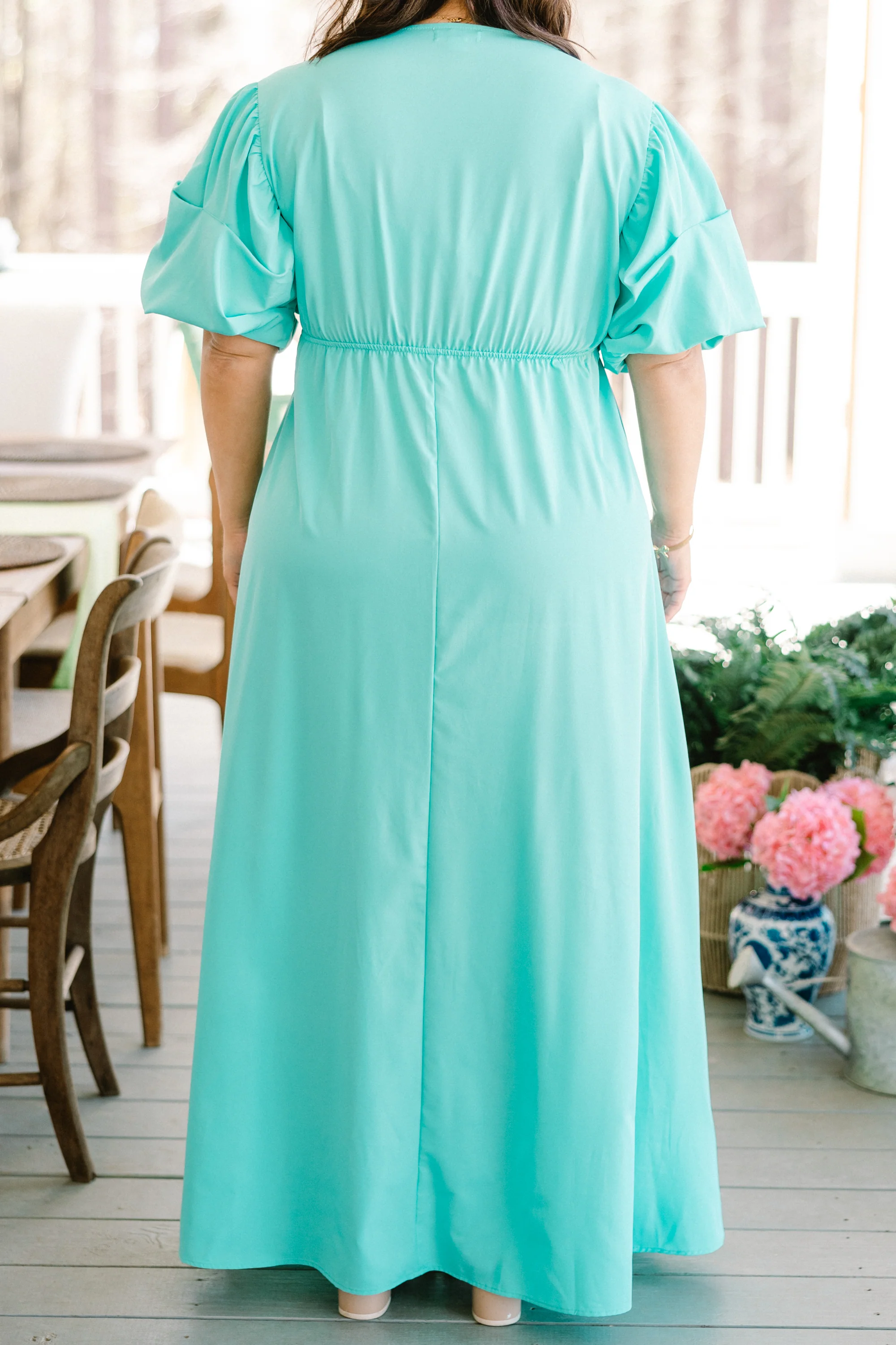 Looking At Me Maxi Dress, Seafoam - Image 6