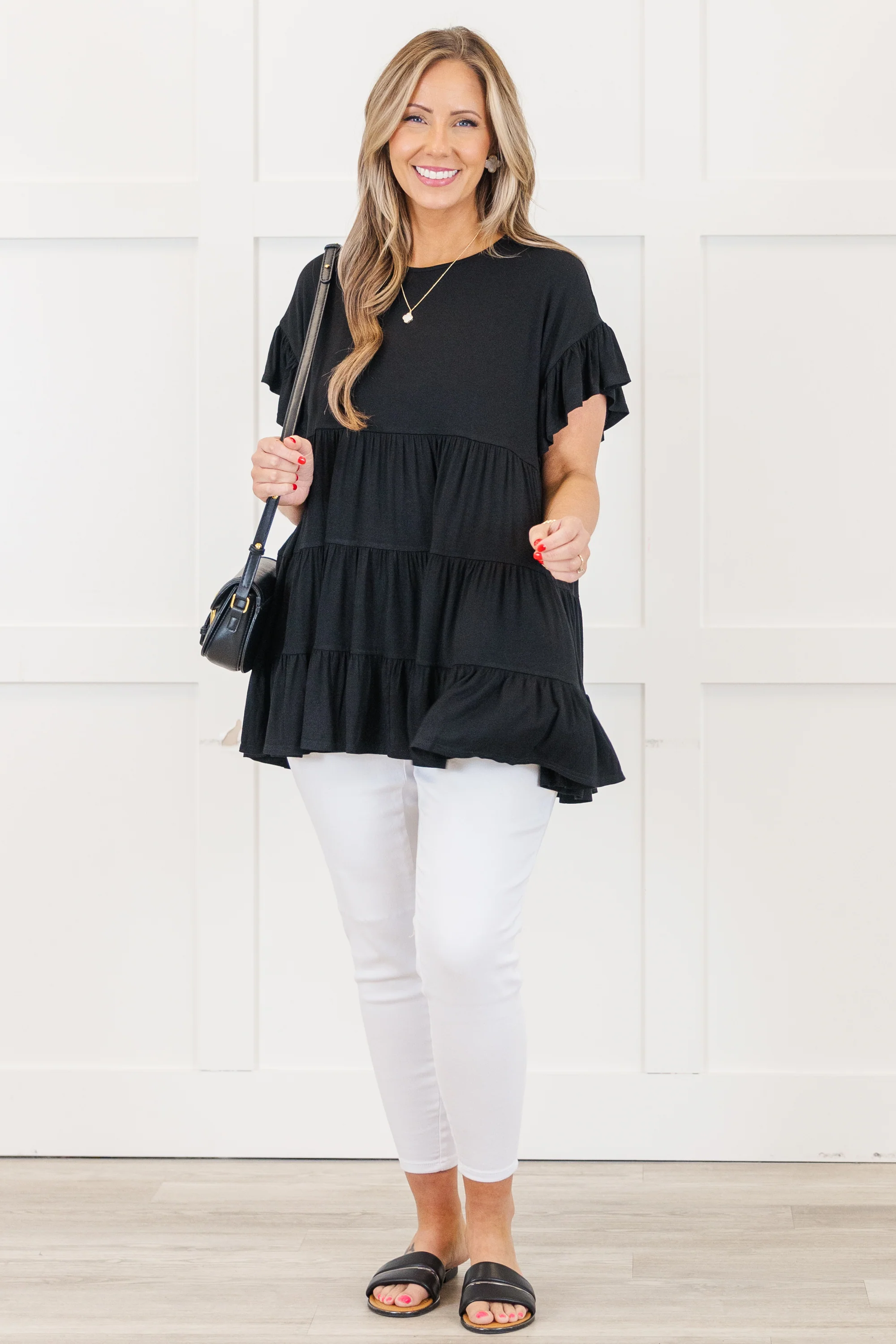 Love and Honey Tunic, Black - Image 2
