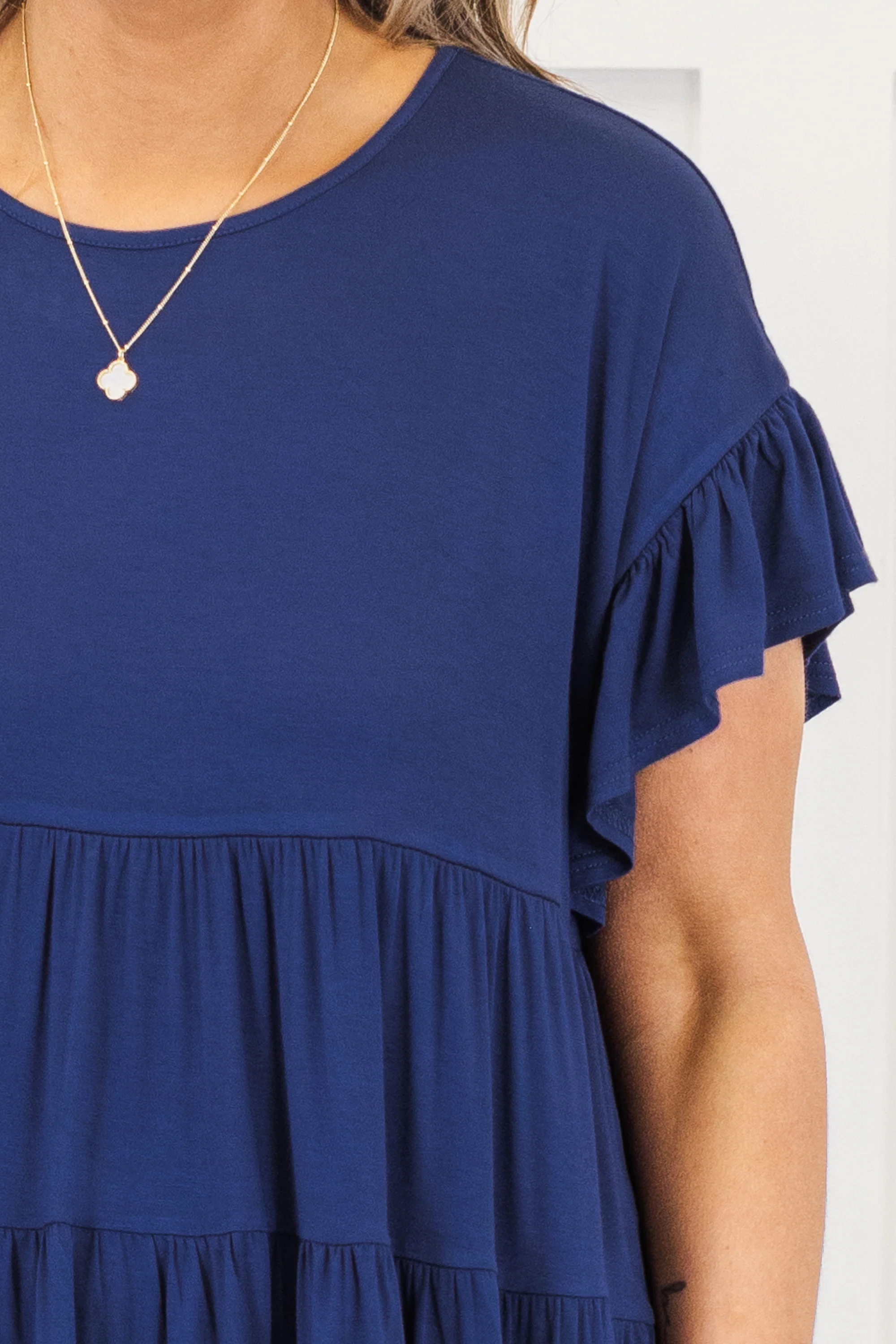 Love and Honey Tunic, Navy - Image 4