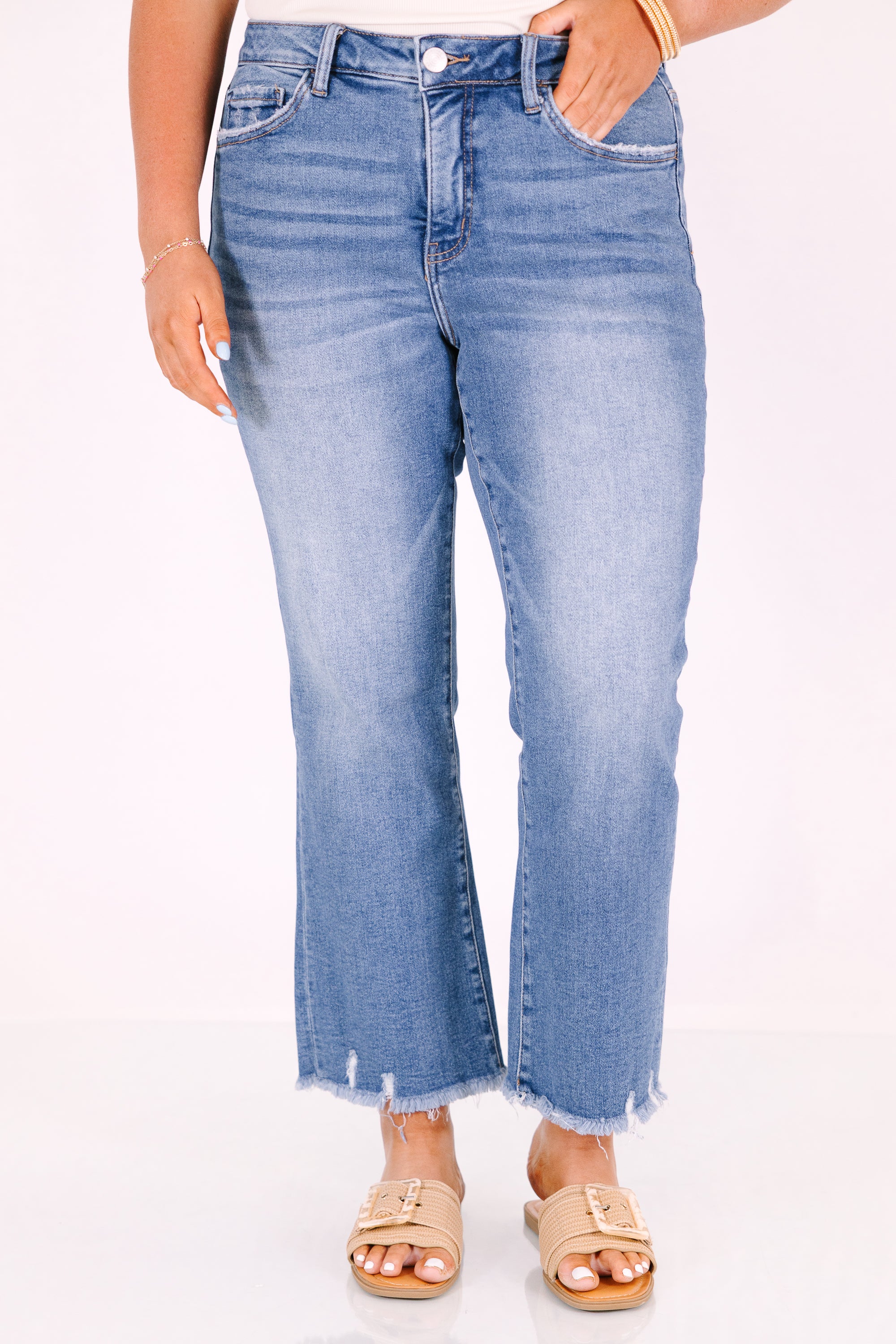 Love To Live Jeans, Medium Wash - Image 3