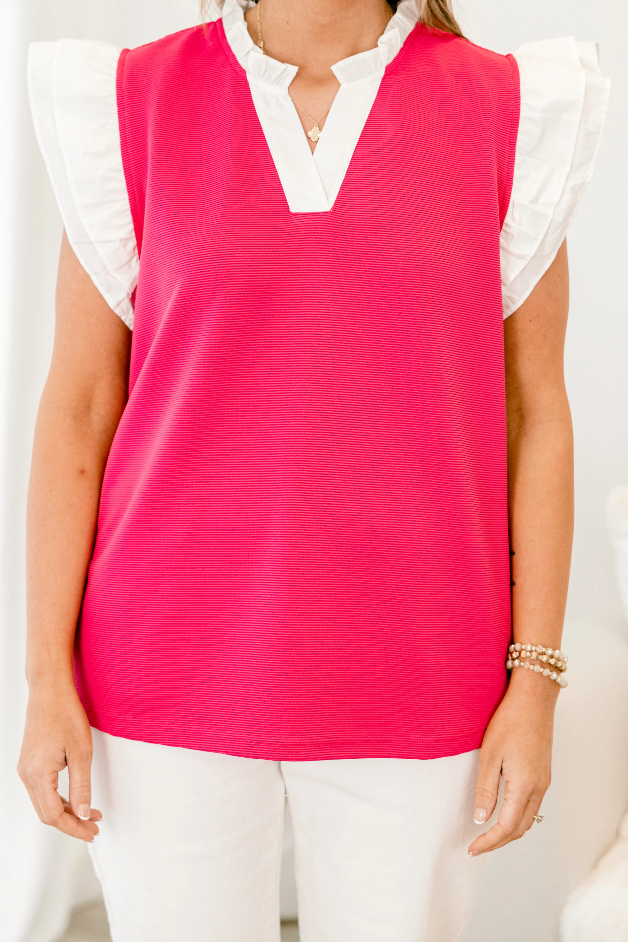 Made For Sun Top, Pink - Image 5
