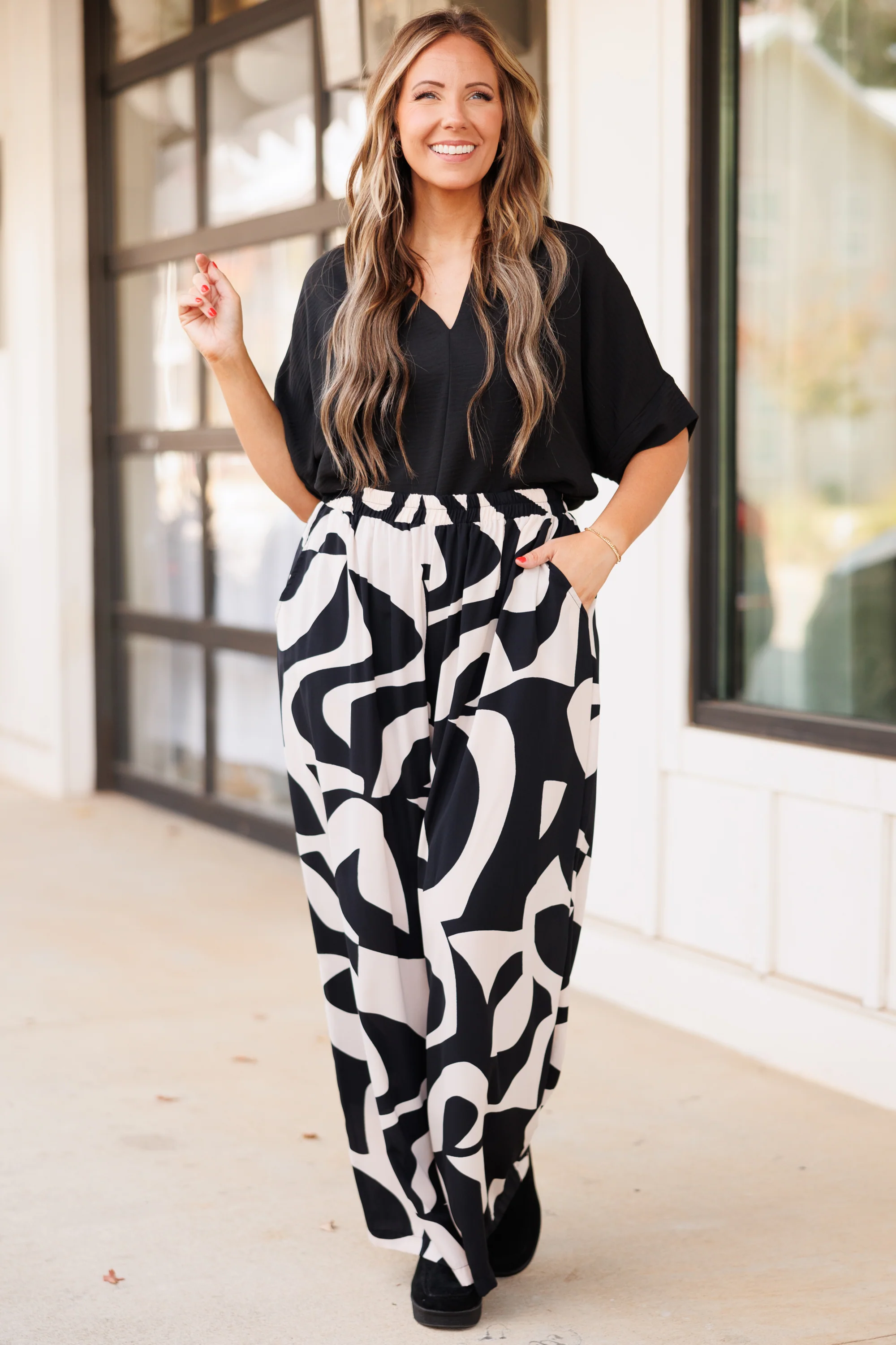 Made For This Moment Pants, Black - Image 6