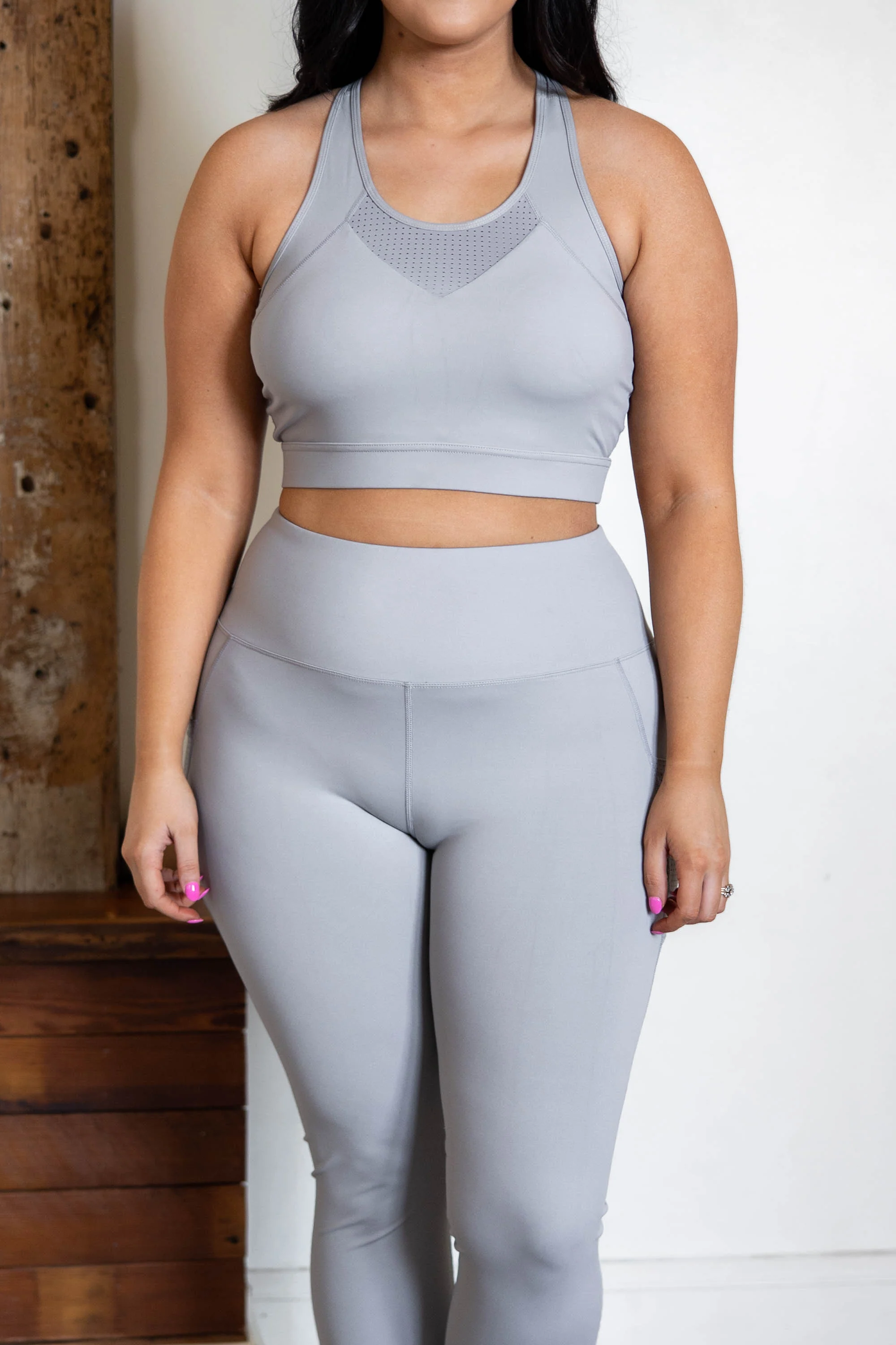 Magnificent Moves Sports Bra, Slate - Image 4