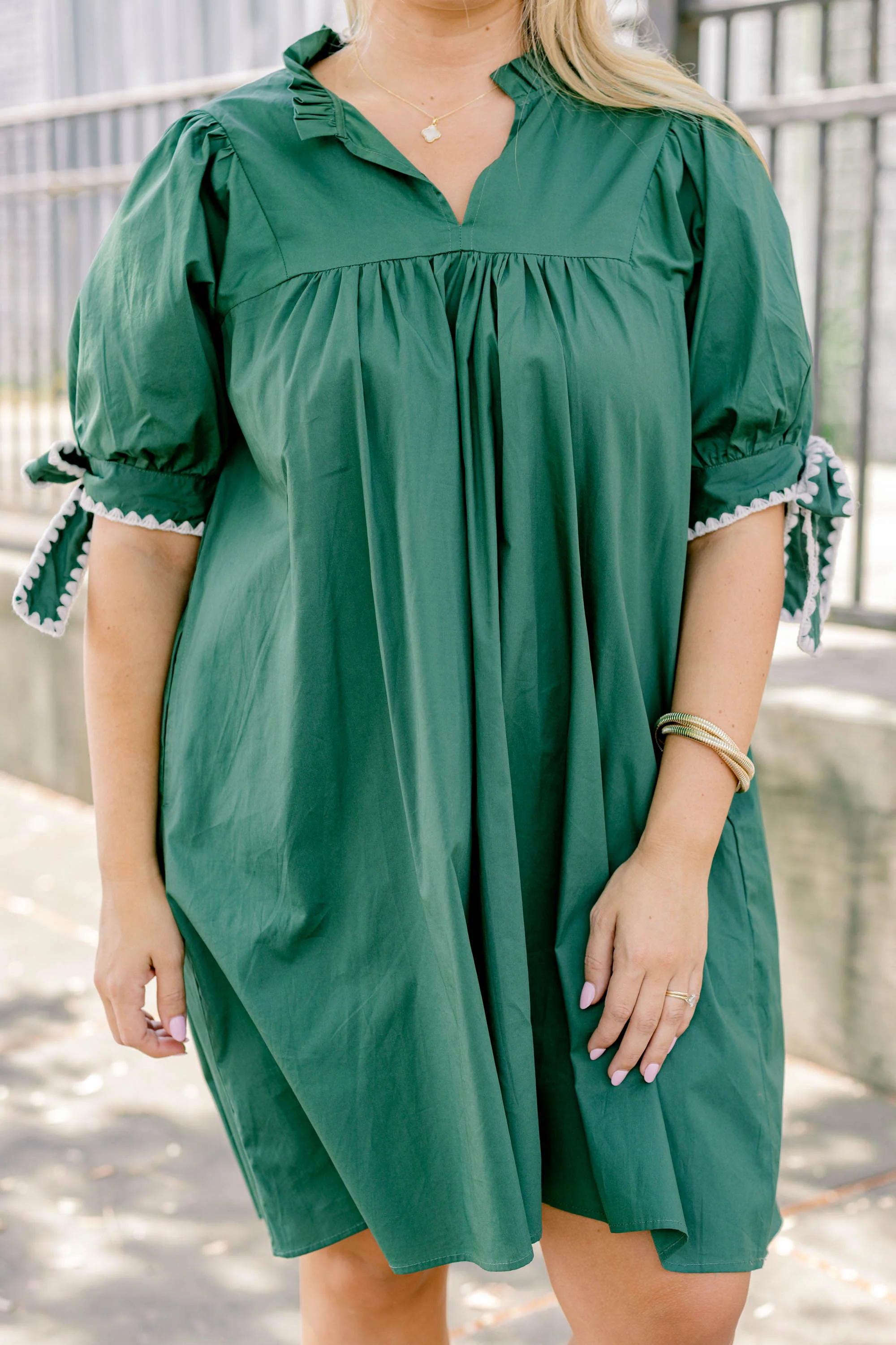 Make My Night Dress, Moss - Image 5