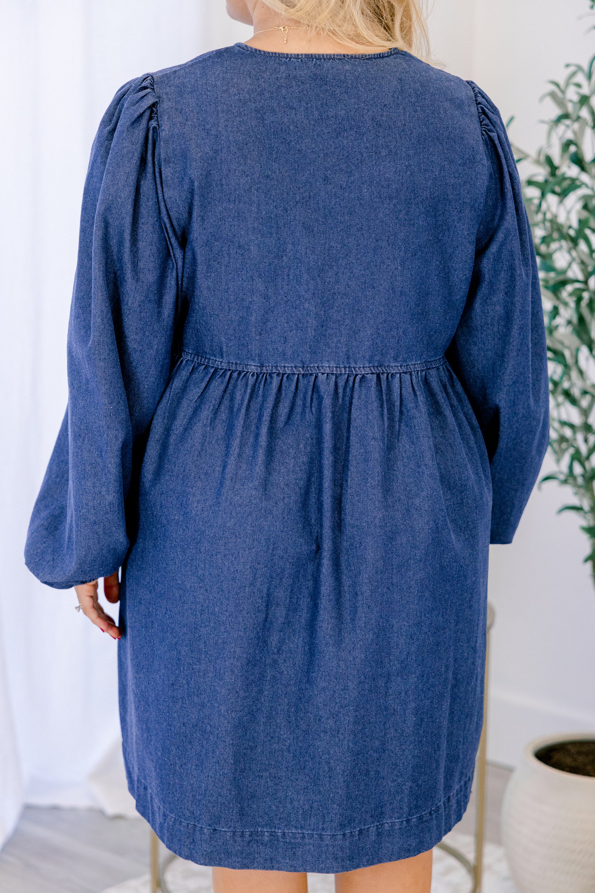 Matching Moments Dress, Dark Denim - Image 6