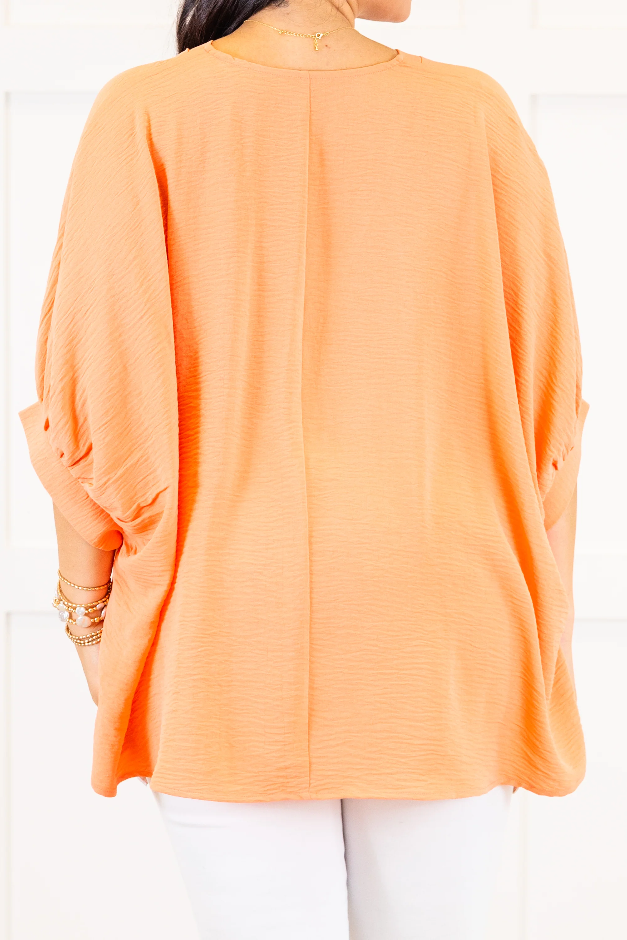 Meet Me After Midnight Top, Coral - Image 6