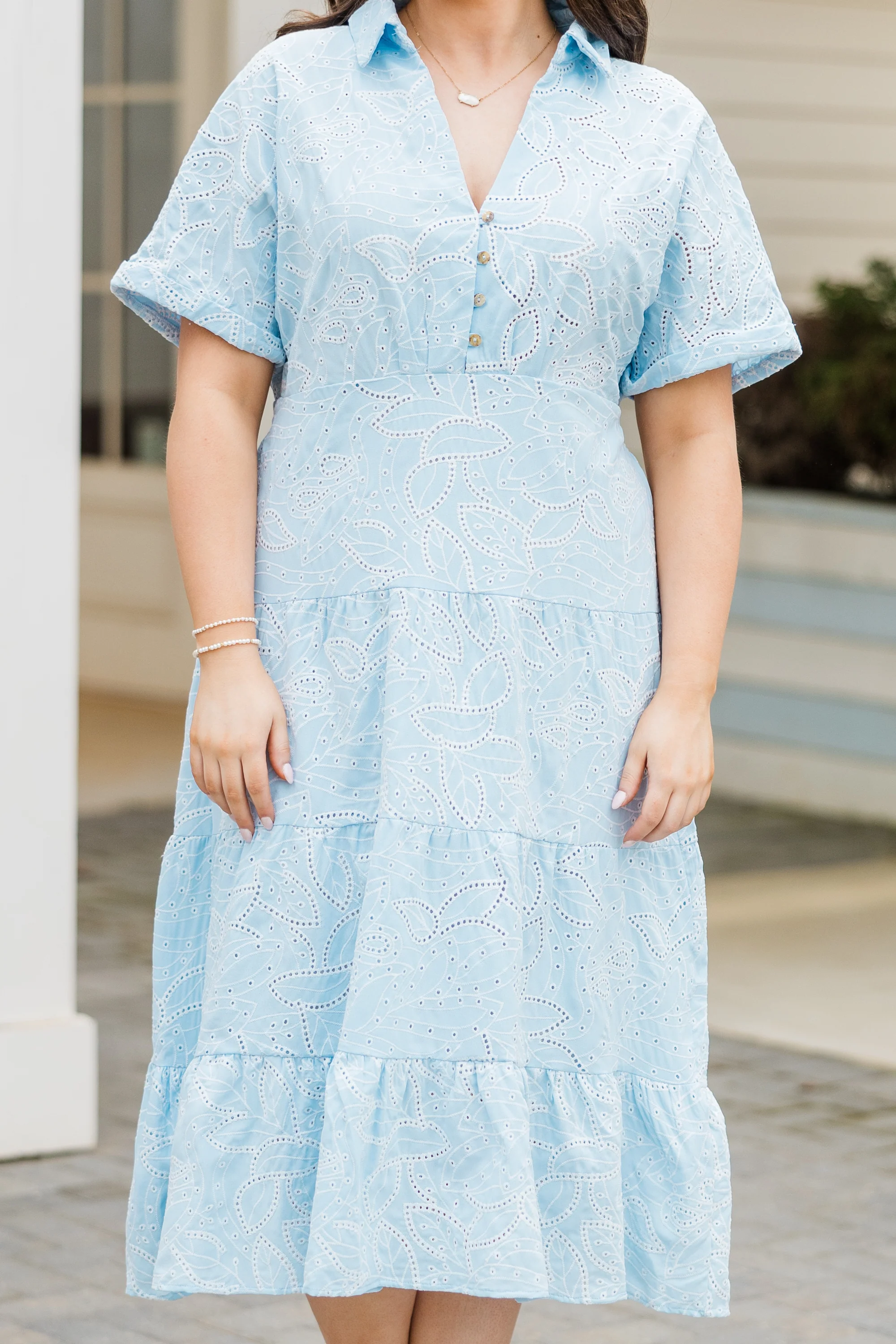 Meet Me In The Hamptons Dress, Blue - Image 5