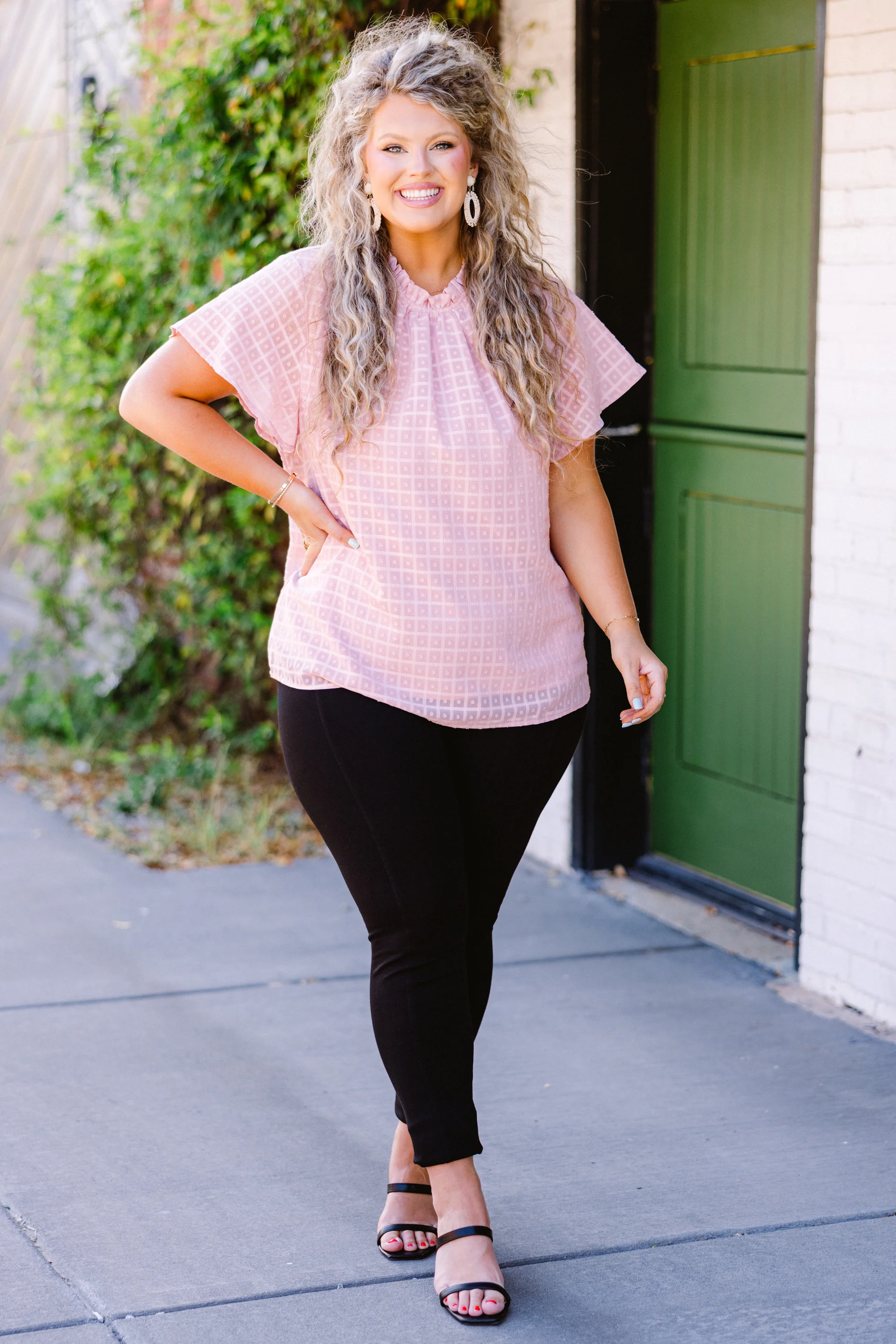 Meet Me In Wonderland Top, Pink - Image 3