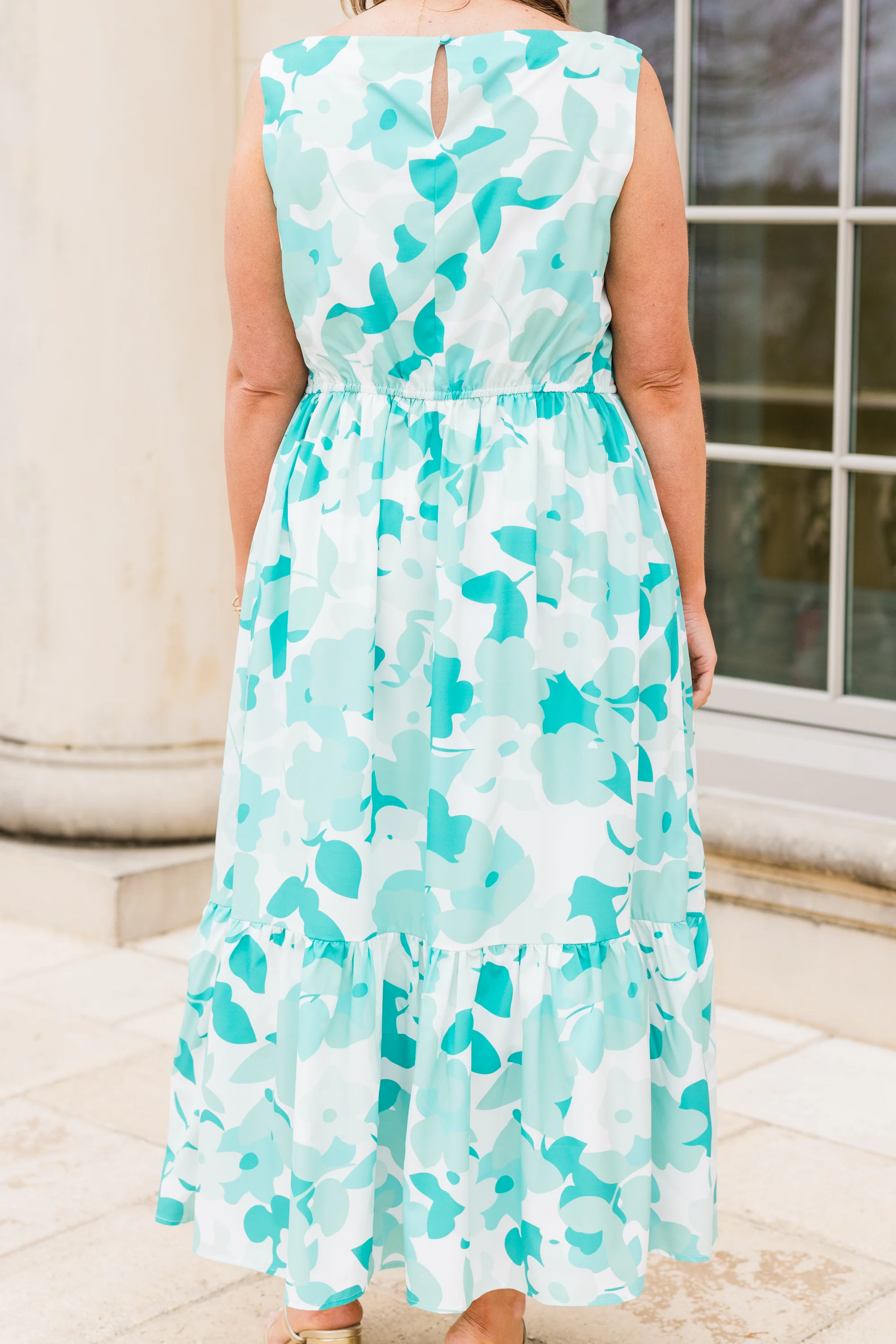 Memories We Shared Dress, Green - Image 6