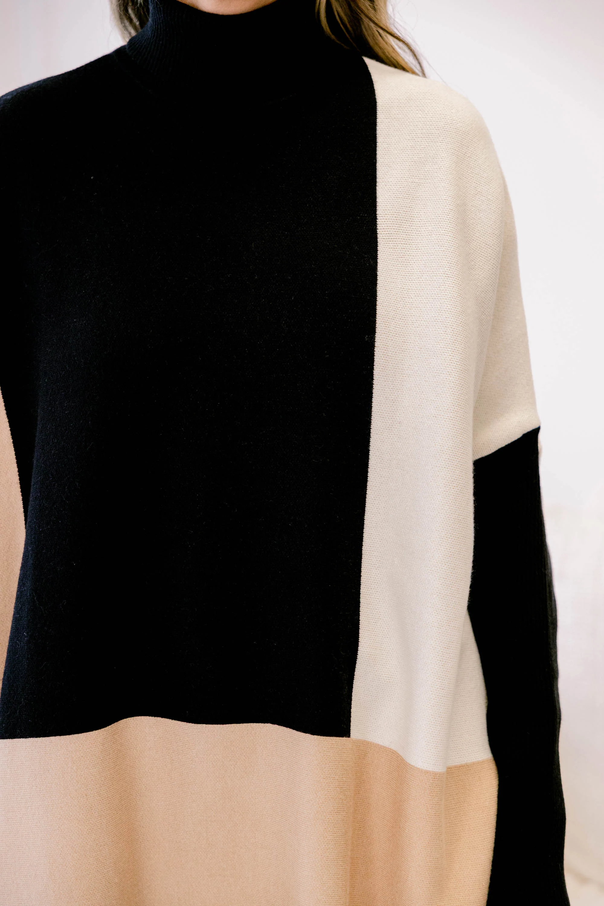 Mosaic Melody Sweater, Natural - Image 4