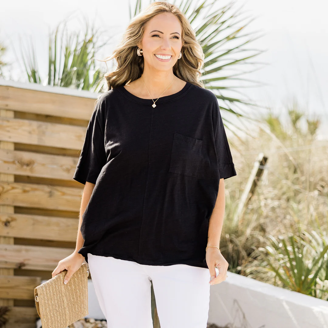 New Lovers Top, Black - Image 7