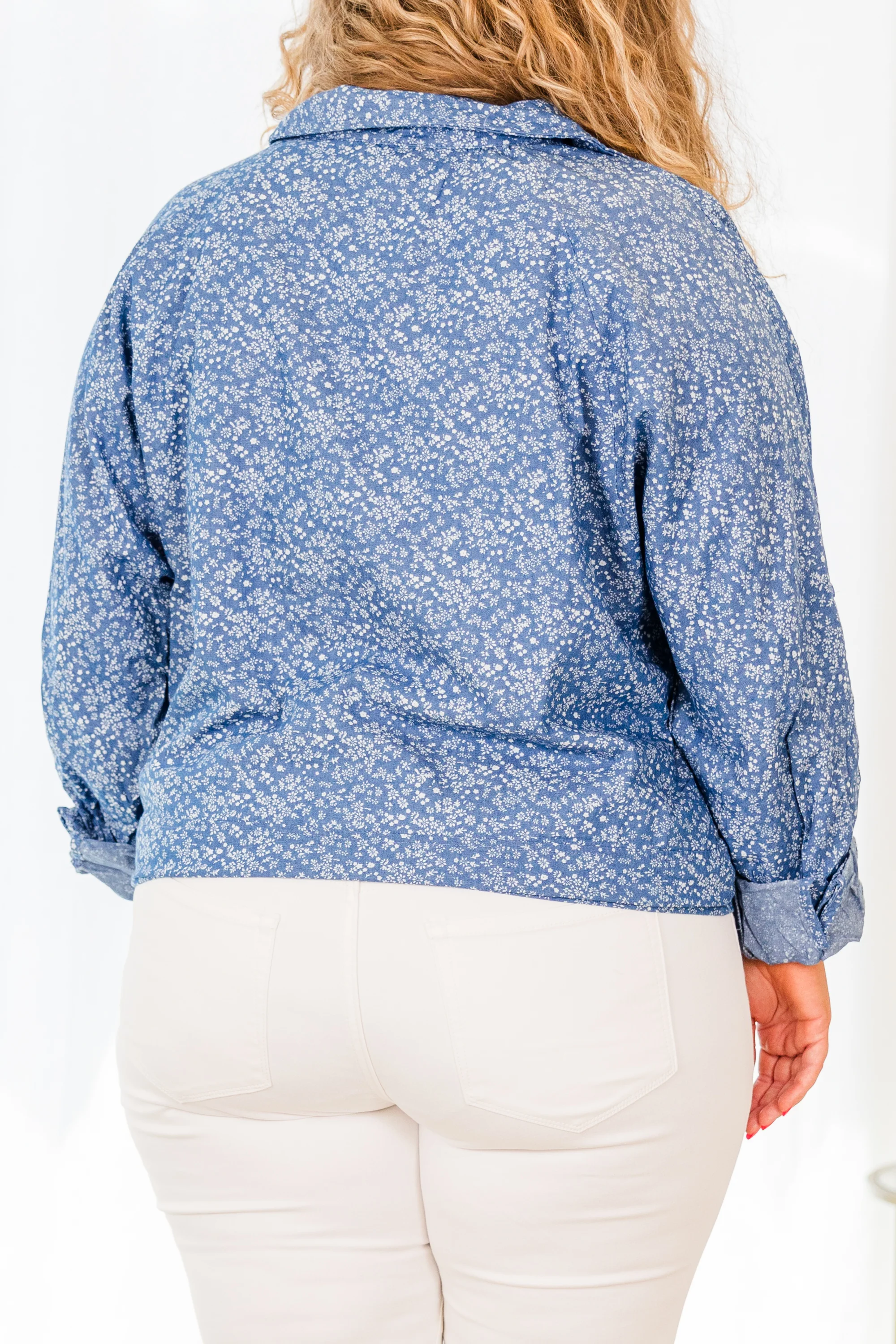 No Limits Top, Denim - Image 6