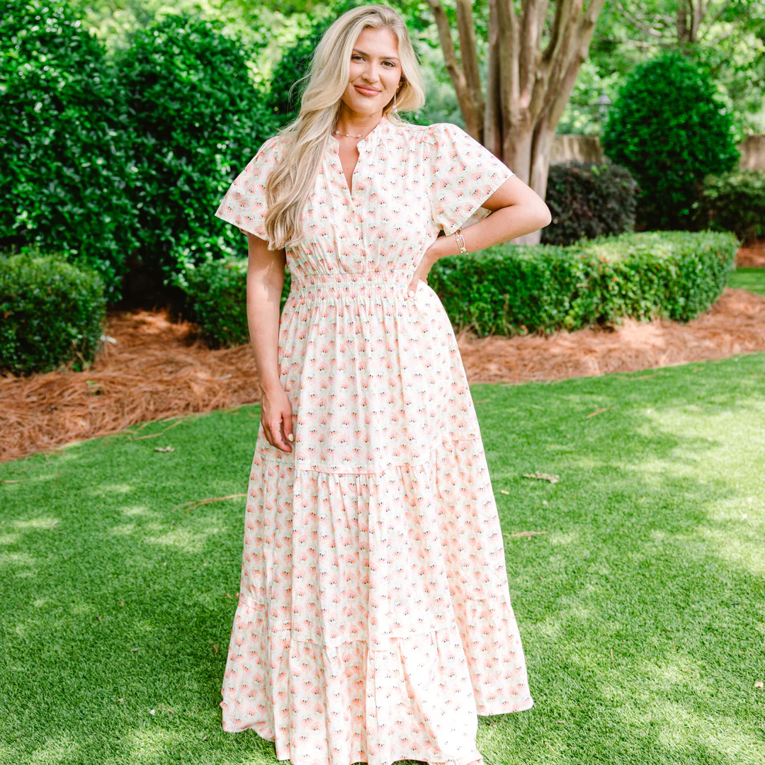 No Time To Waste Dress, Cream - Image 7