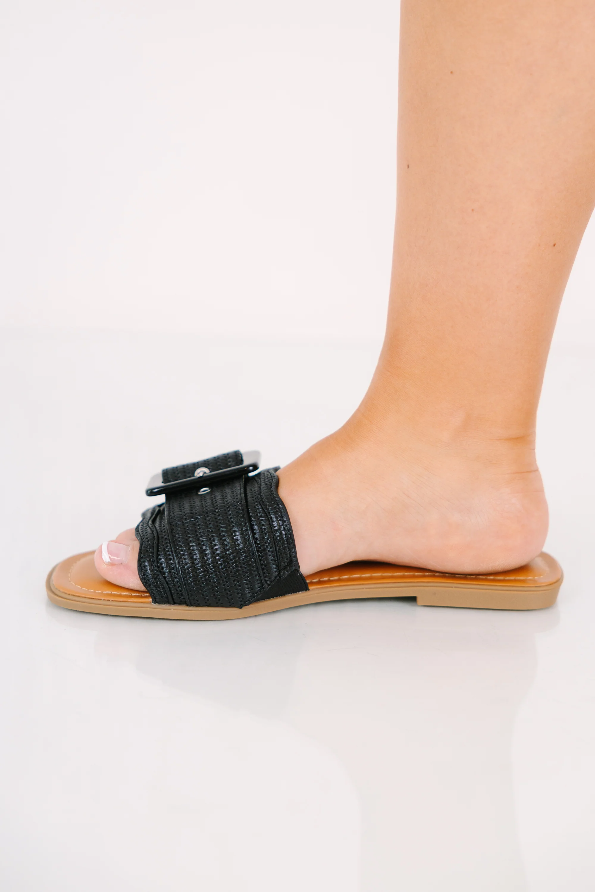 No Way Back Sandals, Black - Image 5