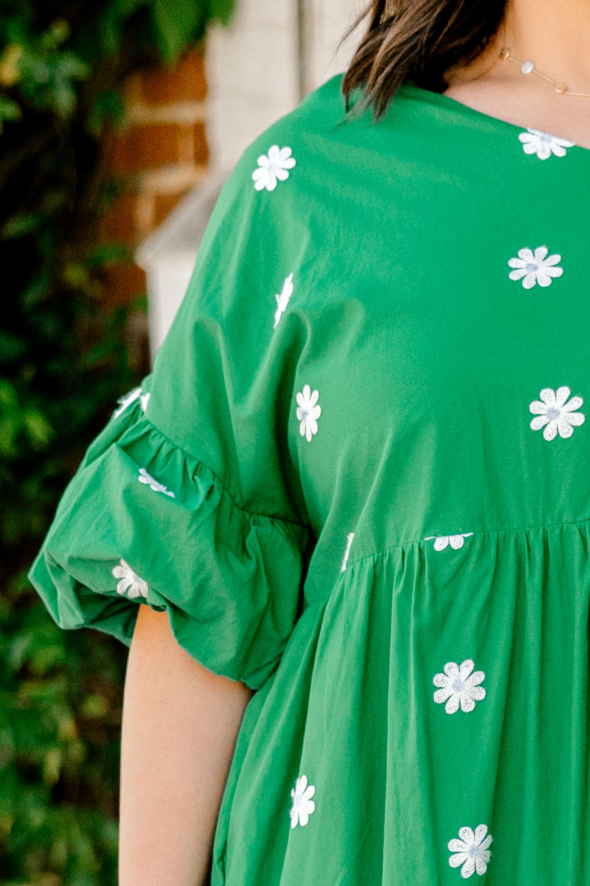 Not Now Not Ever Dress, Green - Image 4